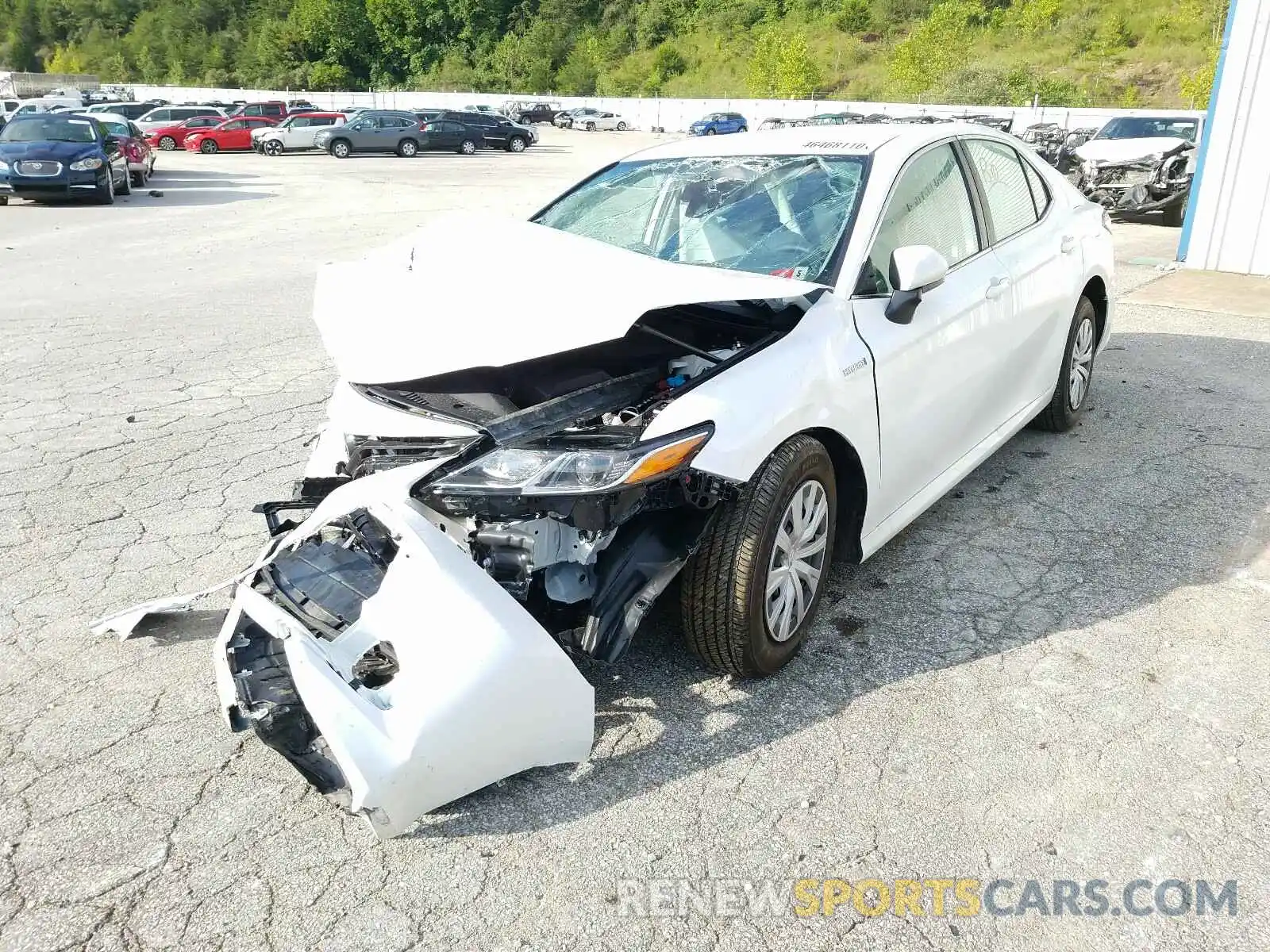 2 Photograph of a damaged car 4T1C31AK1LU532067 TOYOTA CAMRY 2020