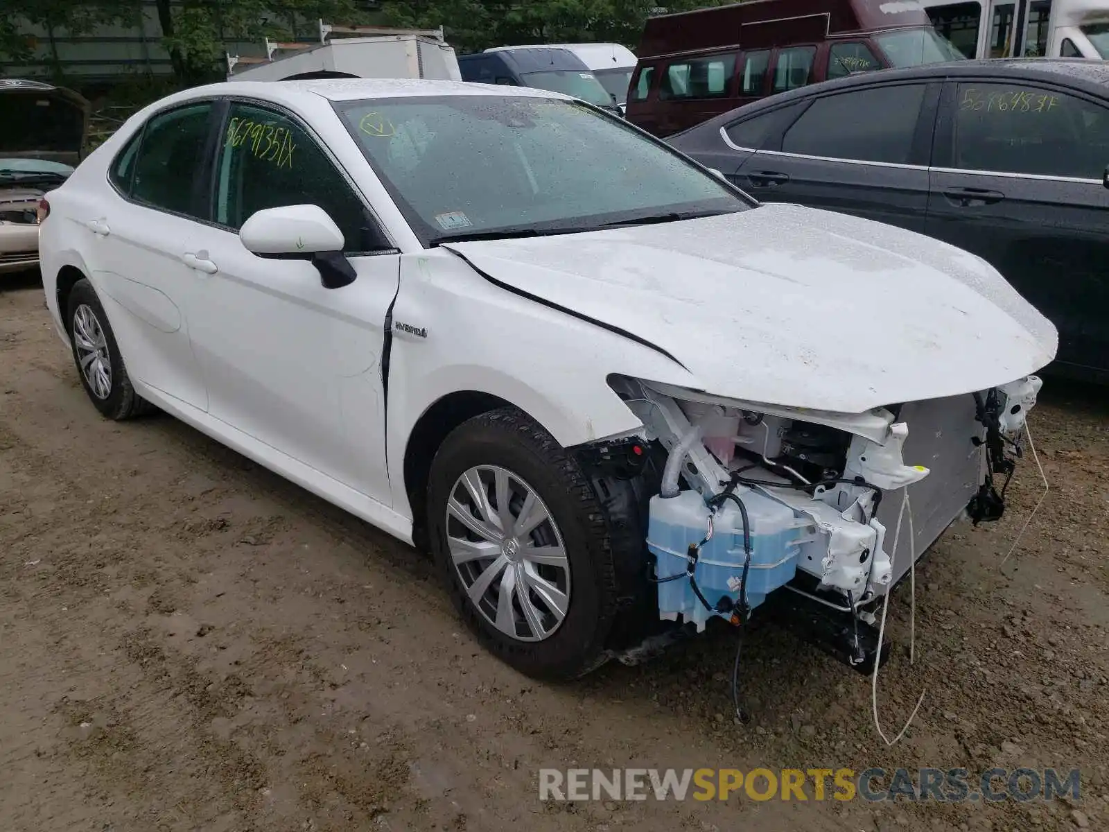 1 Photograph of a damaged car 4T1C31AK1LU532635 TOYOTA CAMRY 2020