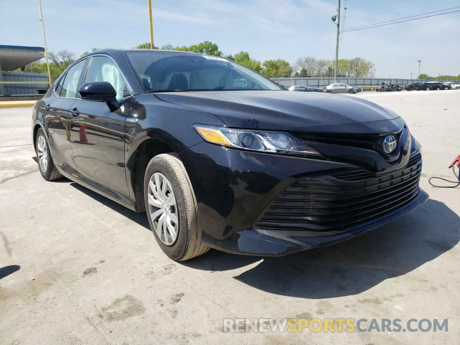 1 Photograph of a damaged car 4T1C31AK1LU536538 TOYOTA CAMRY 2020