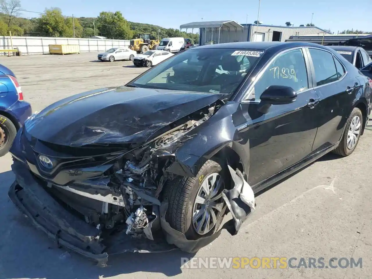 9 Photograph of a damaged car 4T1C31AK1LU536541 TOYOTA CAMRY 2020