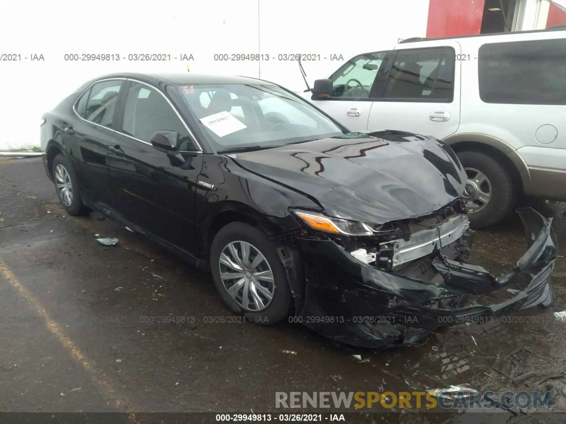 1 Photograph of a damaged car 4T1C31AK1LU536815 TOYOTA CAMRY 2020