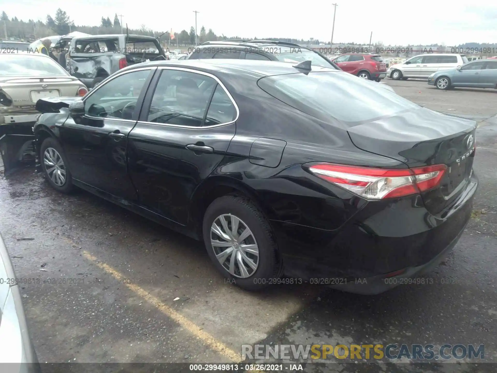 3 Photograph of a damaged car 4T1C31AK1LU536815 TOYOTA CAMRY 2020