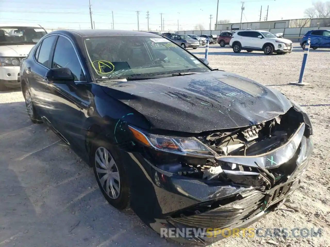 1 Photograph of a damaged car 4T1C31AK1LU544364 TOYOTA CAMRY 2020