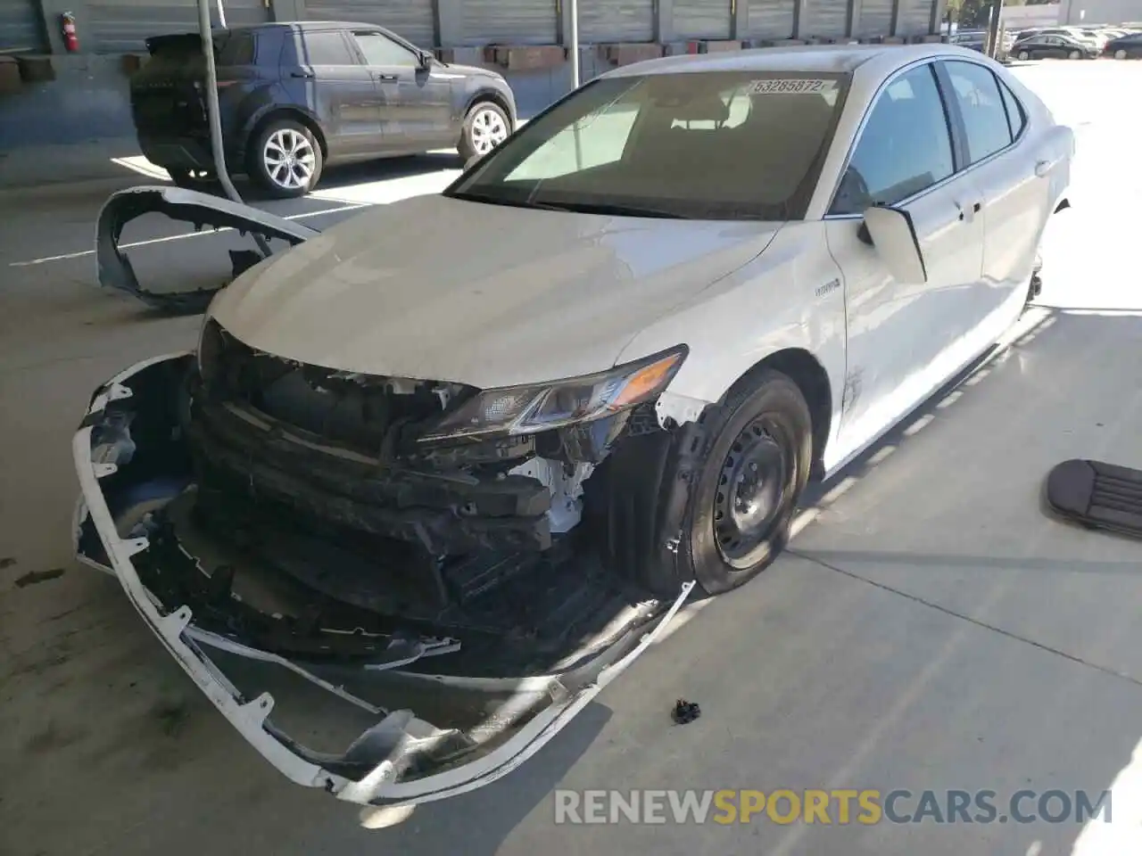 2 Photograph of a damaged car 4T1C31AK2LU017725 TOYOTA CAMRY 2020