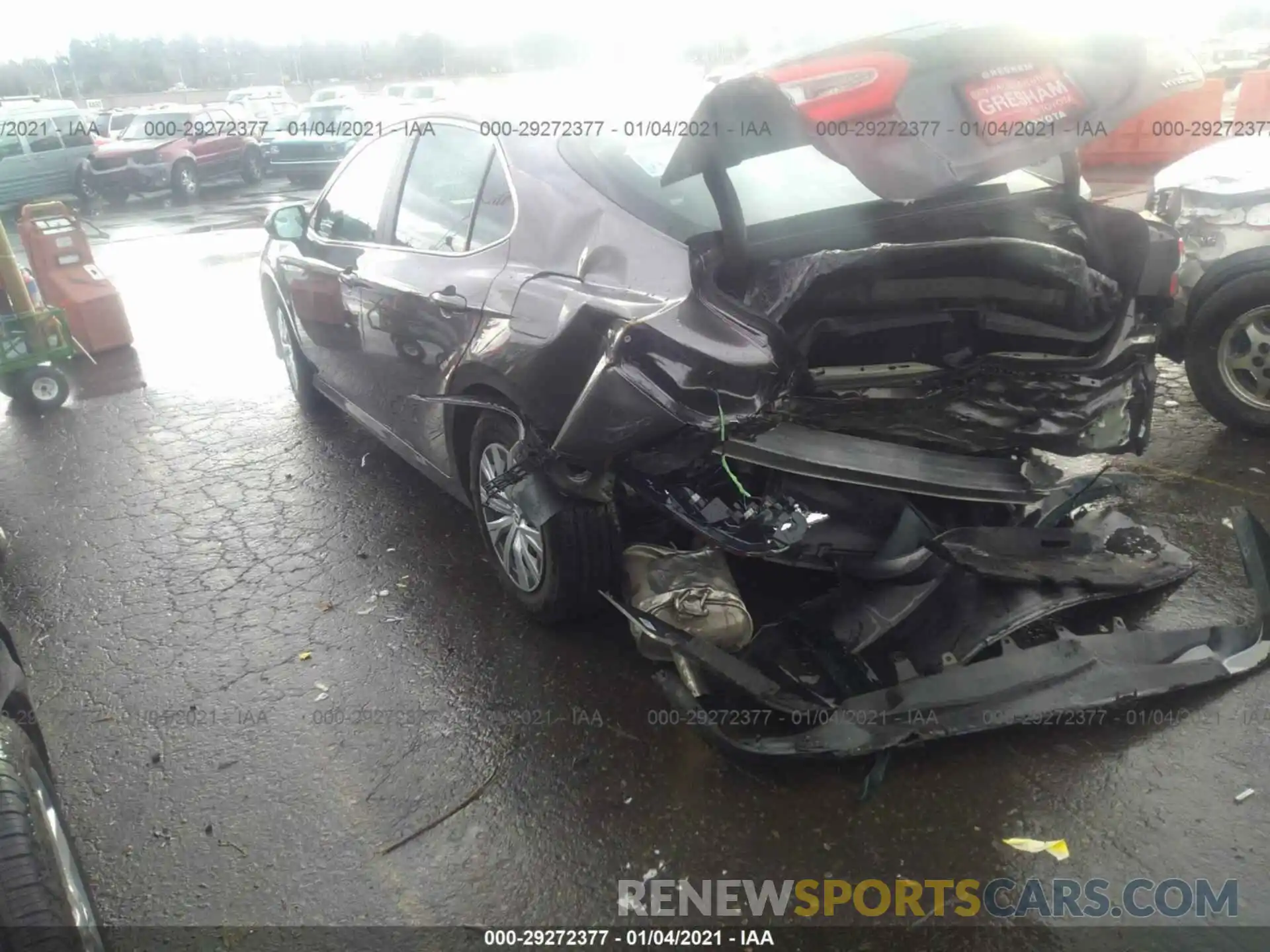 3 Photograph of a damaged car 4T1C31AK2LU019507 TOYOTA CAMRY 2020