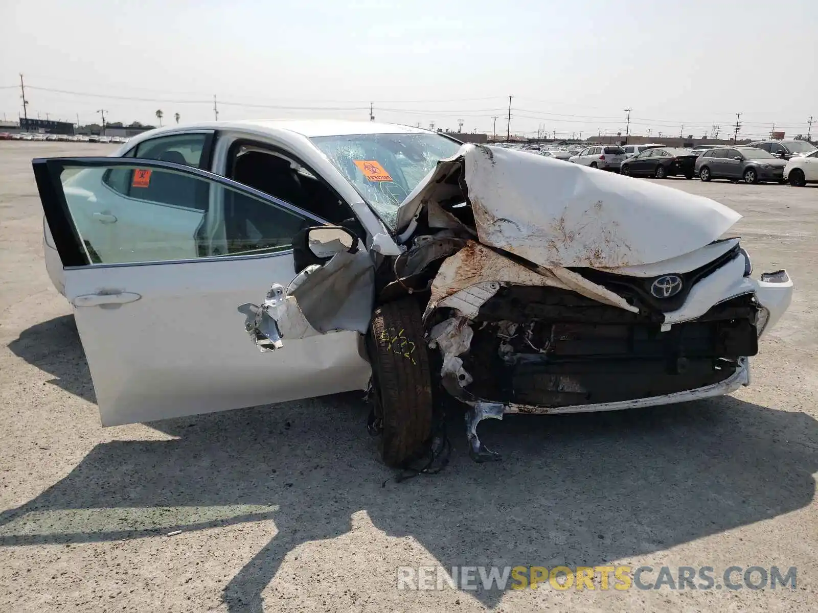 1 Photograph of a damaged car 4T1C31AK2LU019815 TOYOTA CAMRY 2020