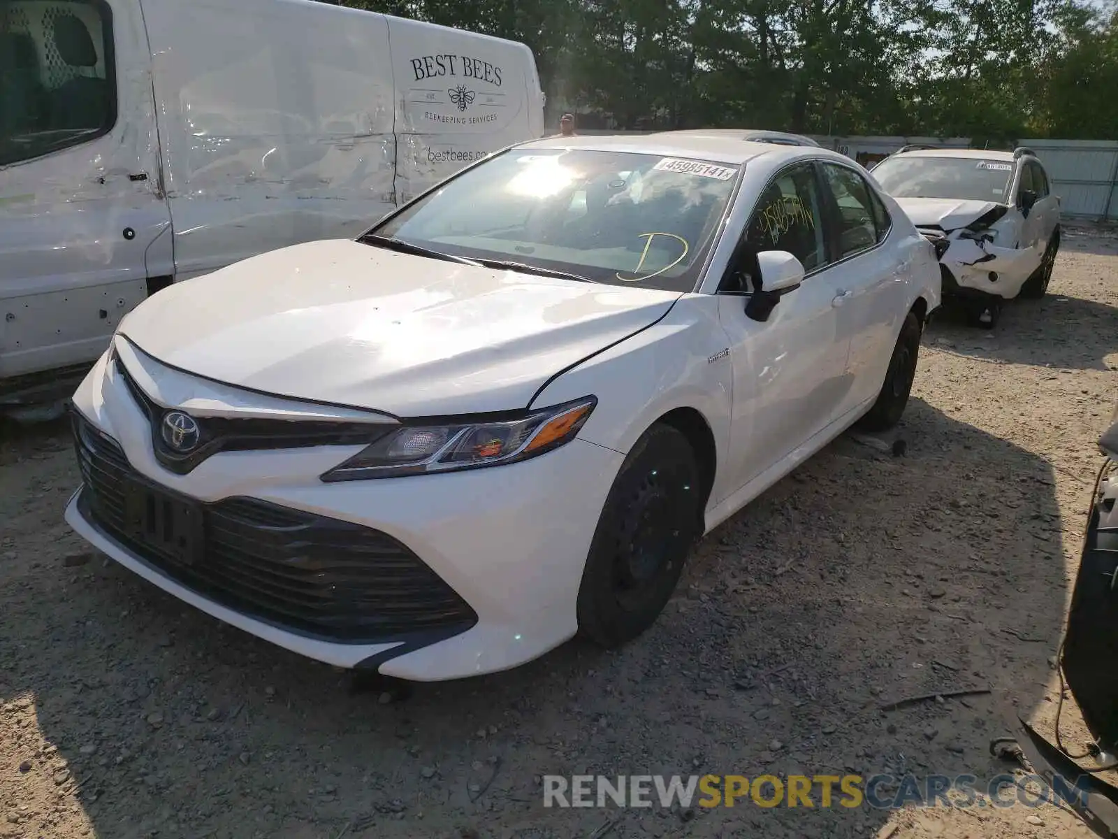 2 Photograph of a damaged car 4T1C31AK2LU523250 TOYOTA CAMRY 2020