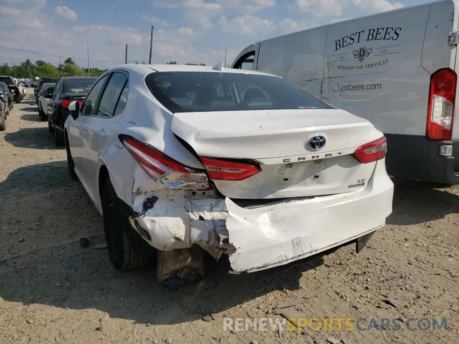 9 Photograph of a damaged car 4T1C31AK2LU523250 TOYOTA CAMRY 2020