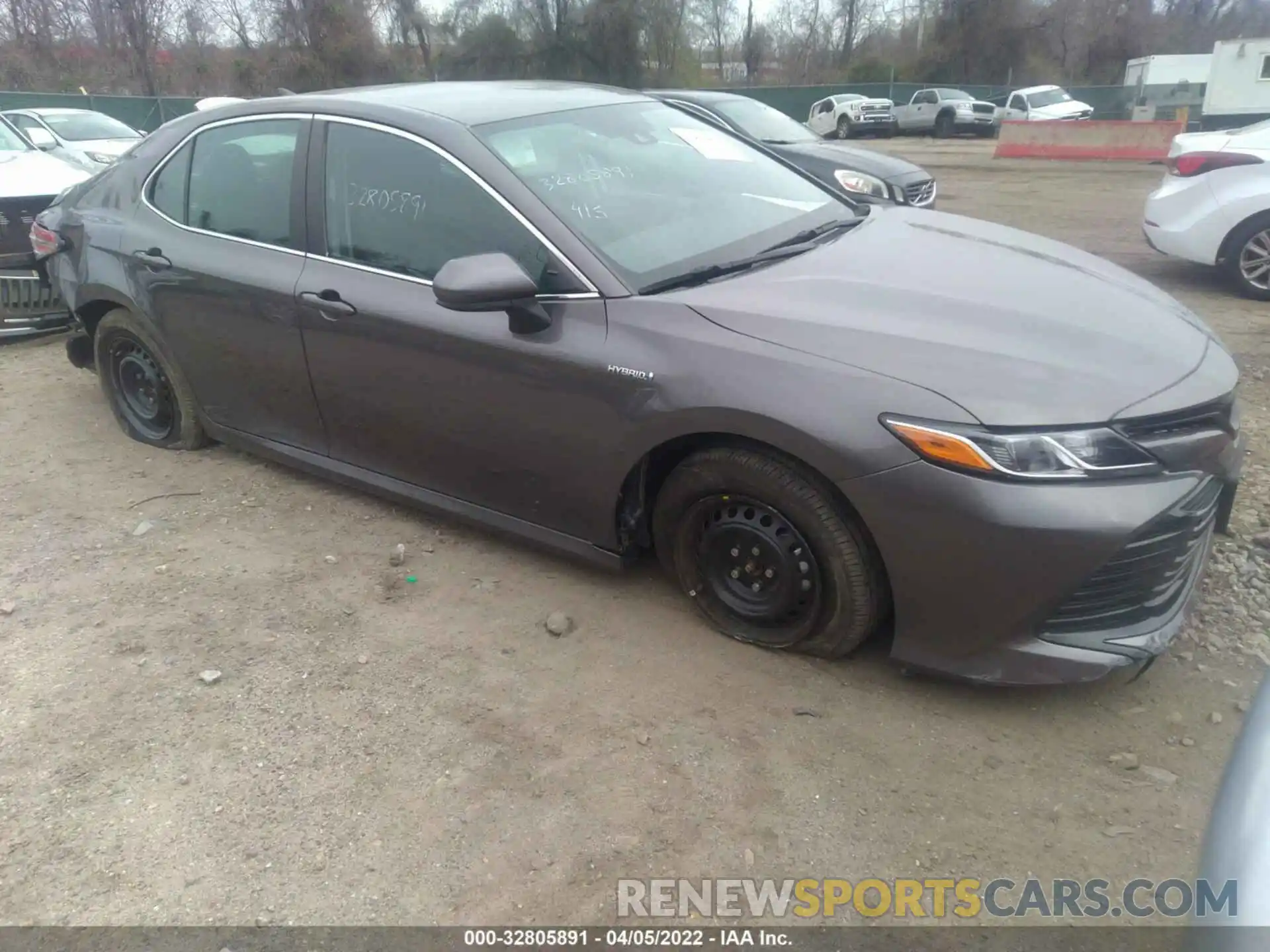 1 Photograph of a damaged car 4T1C31AK2LU524205 TOYOTA CAMRY 2020