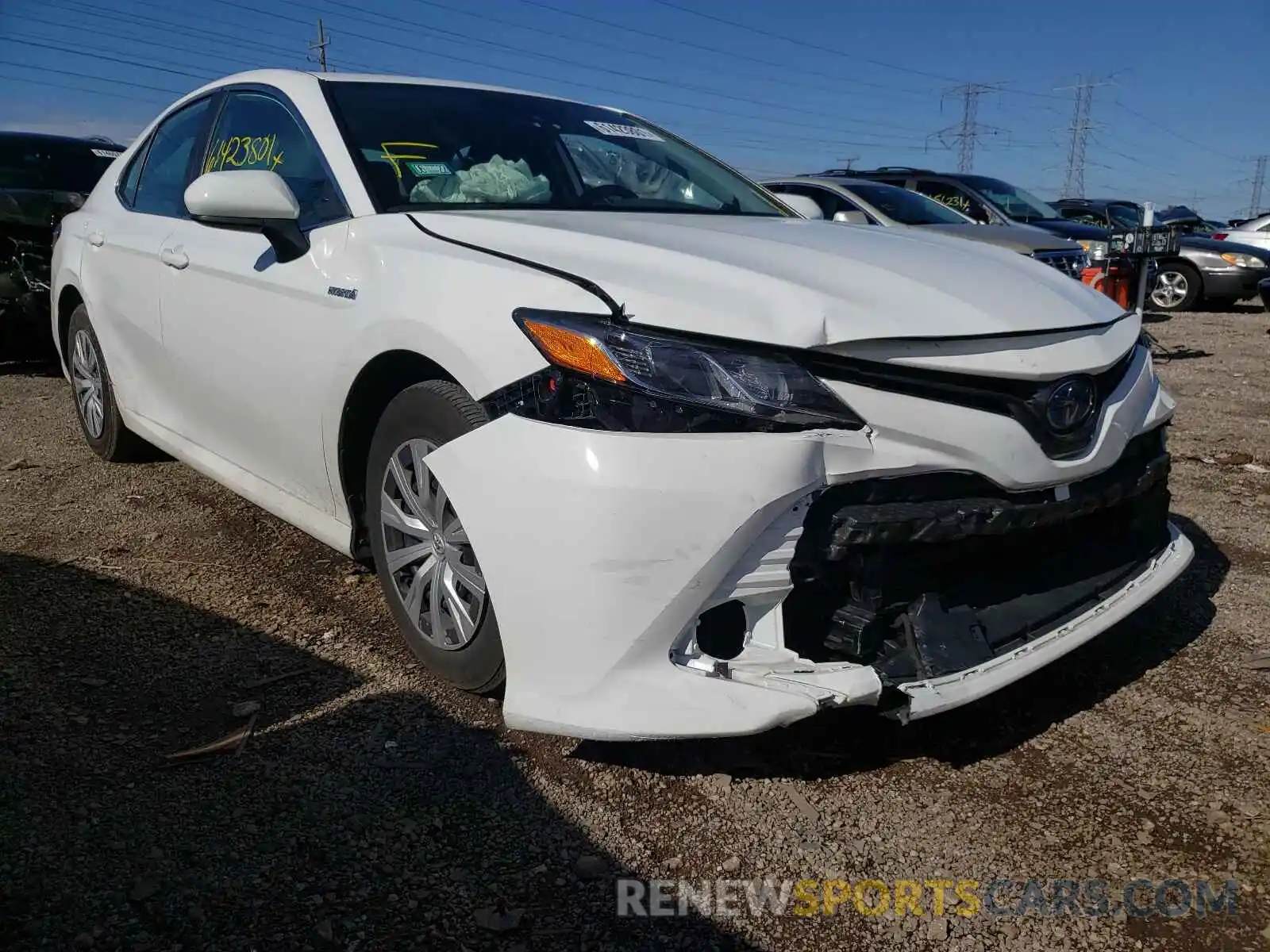 1 Photograph of a damaged car 4T1C31AK2LU526763 TOYOTA CAMRY 2020