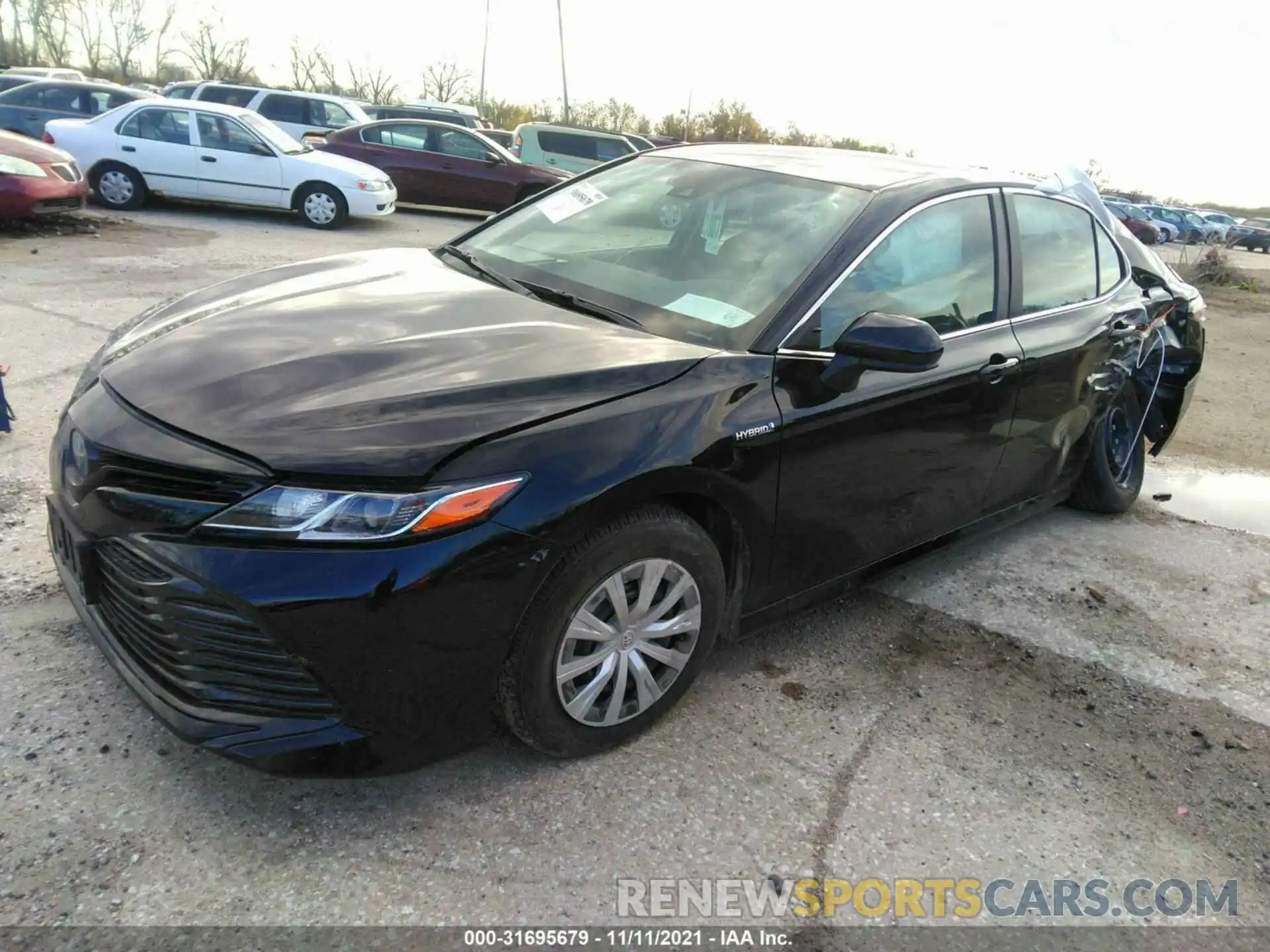 2 Photograph of a damaged car 4T1C31AK2LU527833 TOYOTA CAMRY 2020