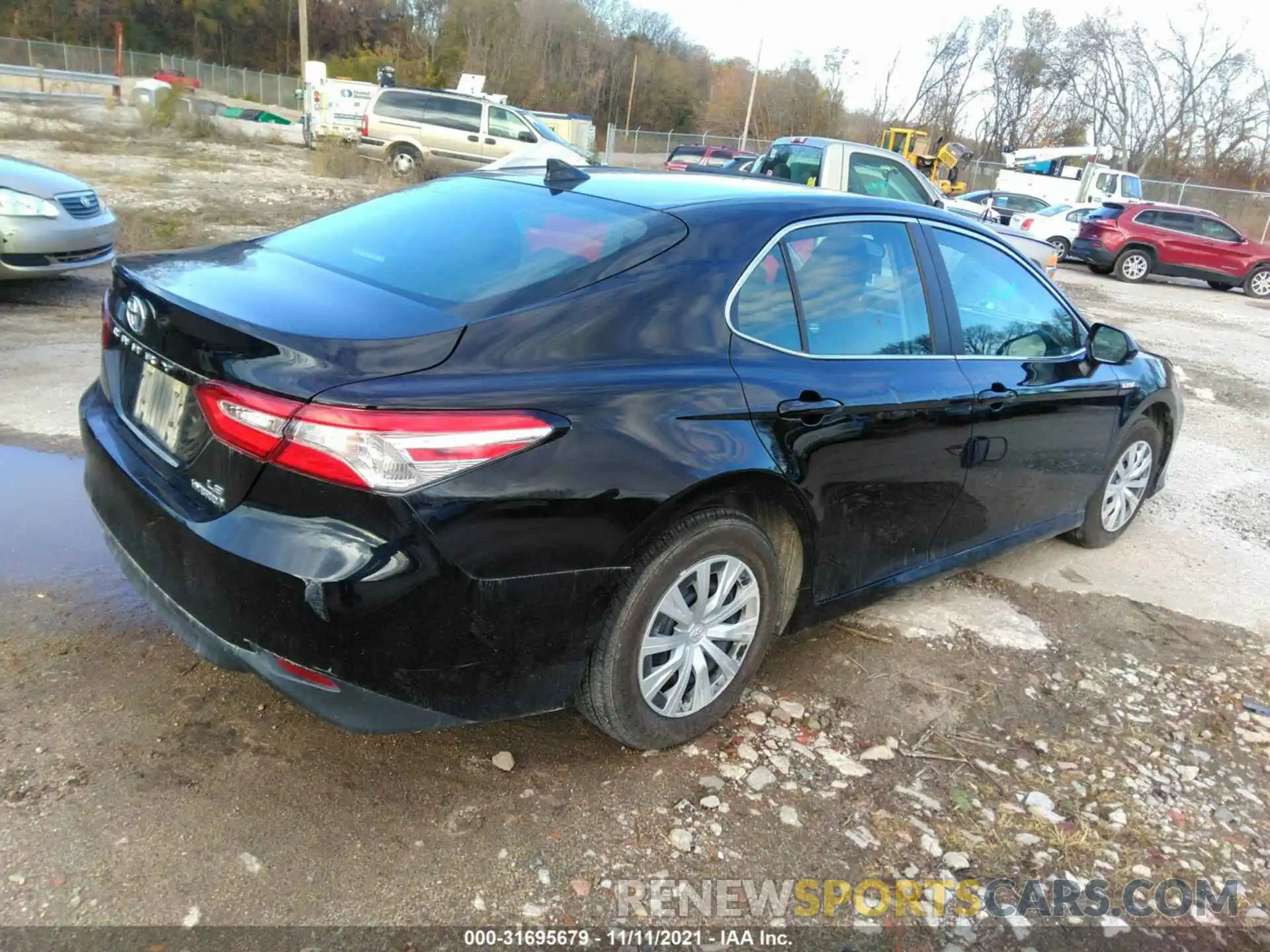 4 Photograph of a damaged car 4T1C31AK2LU527833 TOYOTA CAMRY 2020