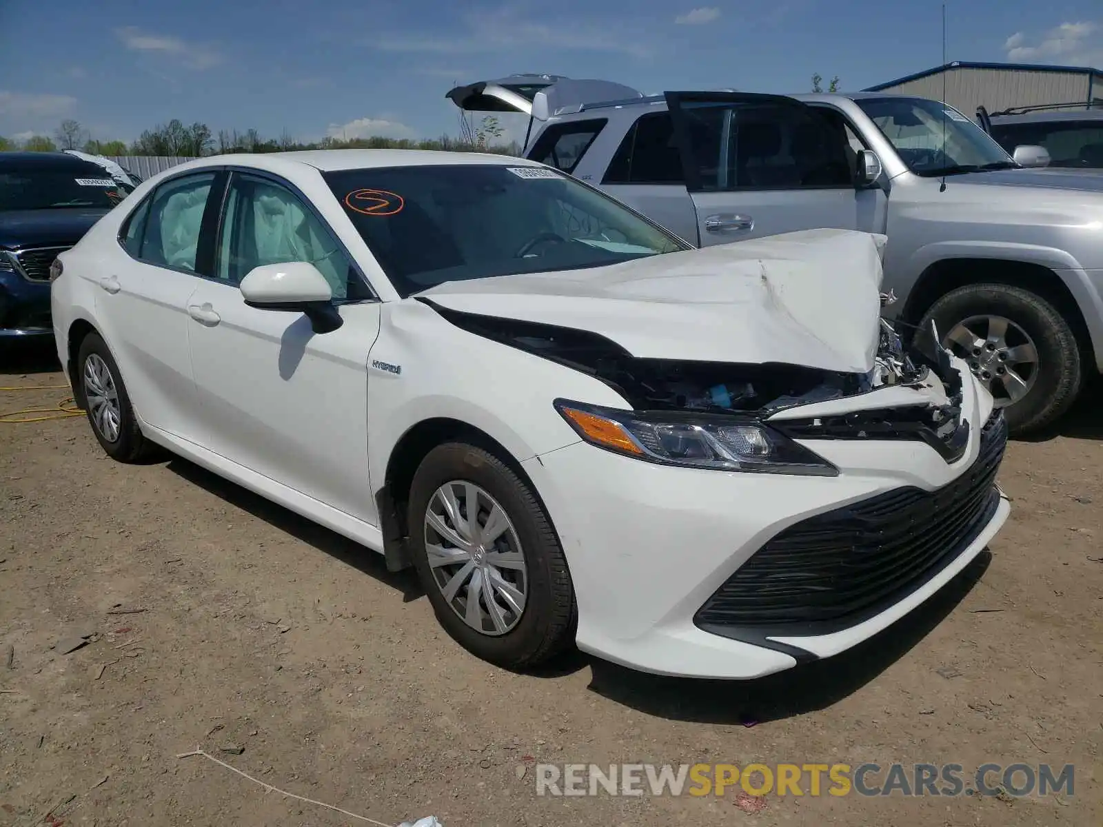 1 Photograph of a damaged car 4T1C31AK2LU544843 TOYOTA CAMRY 2020