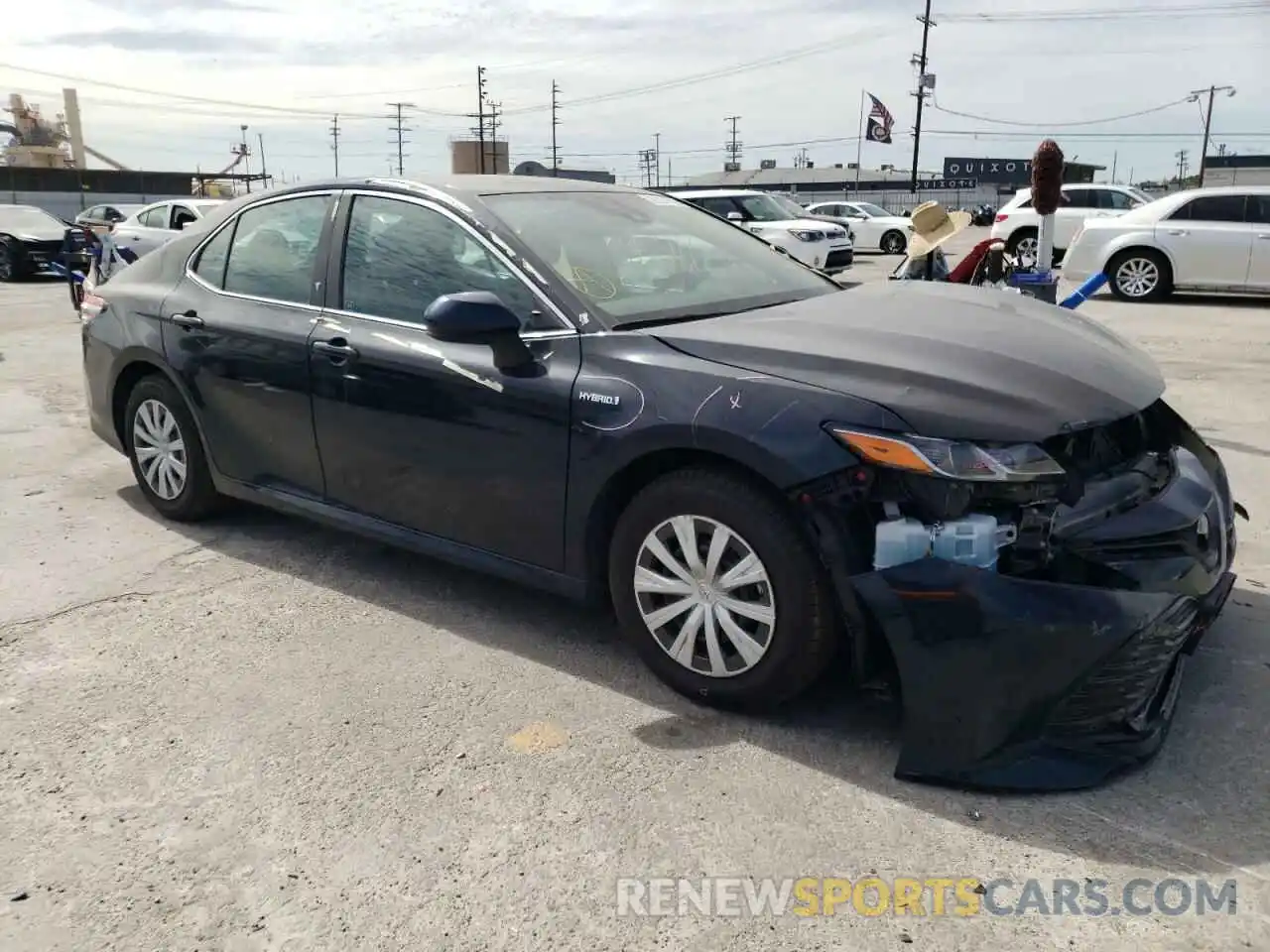 1 Photograph of a damaged car 4T1C31AK3LU015921 TOYOTA CAMRY 2020