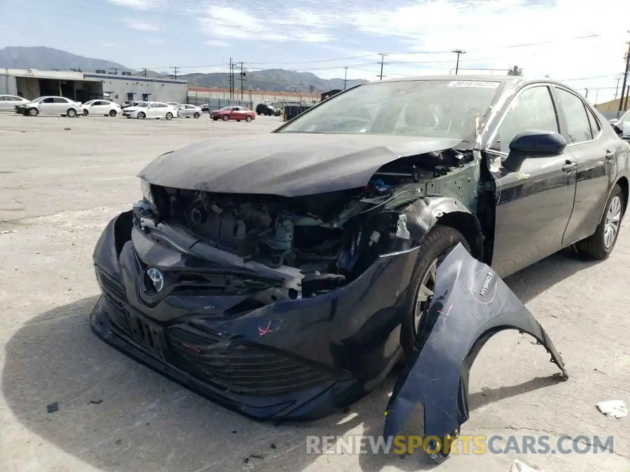 9 Photograph of a damaged car 4T1C31AK3LU015921 TOYOTA CAMRY 2020