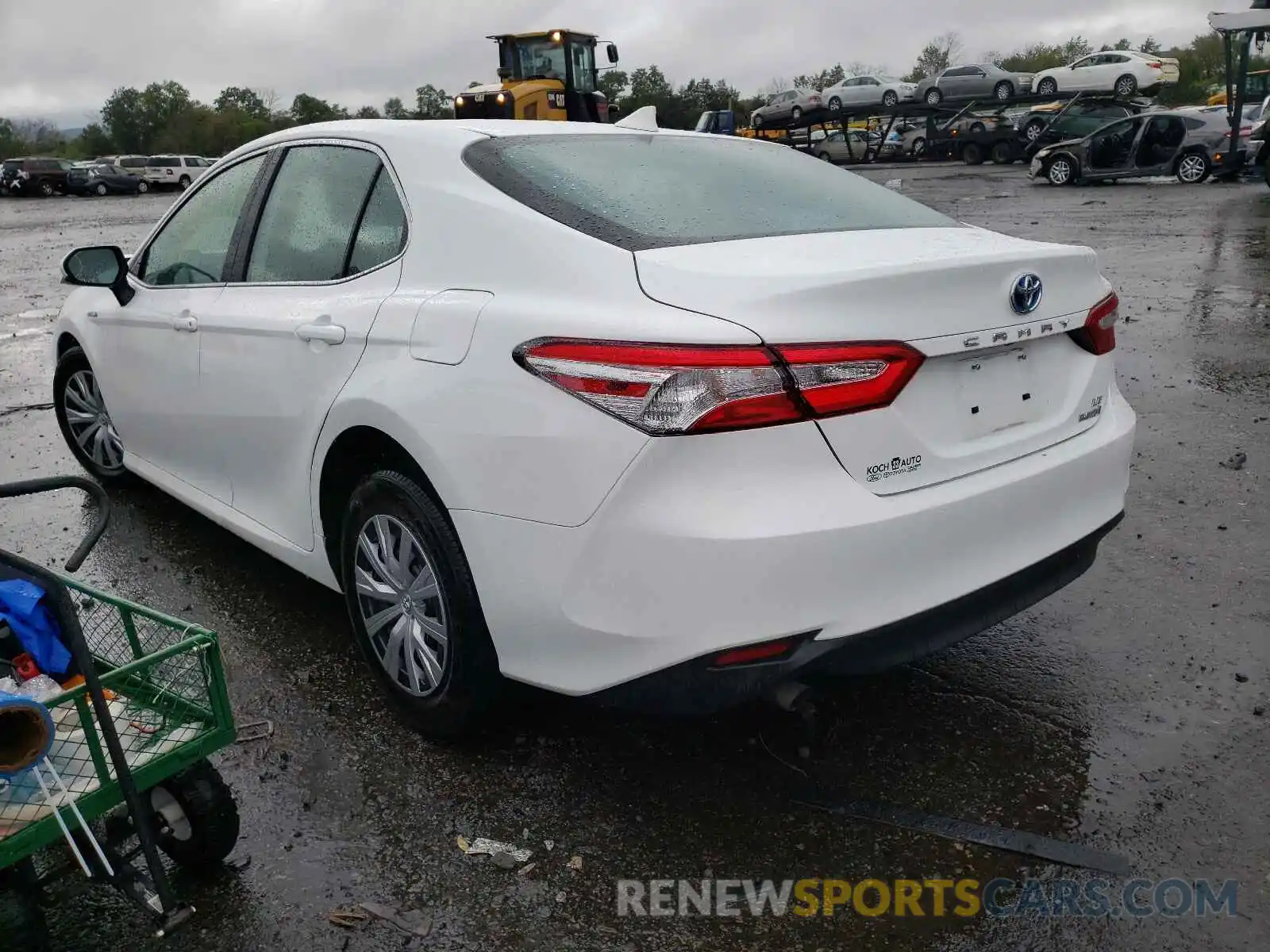 3 Photograph of a damaged car 4T1C31AK3LU019001 TOYOTA CAMRY 2020