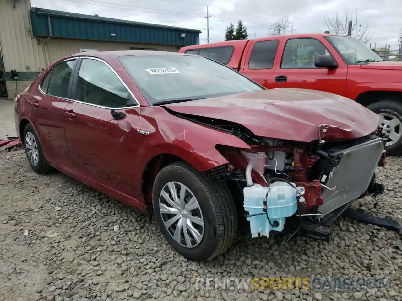 1 Photograph of a damaged car 4T1C31AK3LU522415 TOYOTA CAMRY 2020