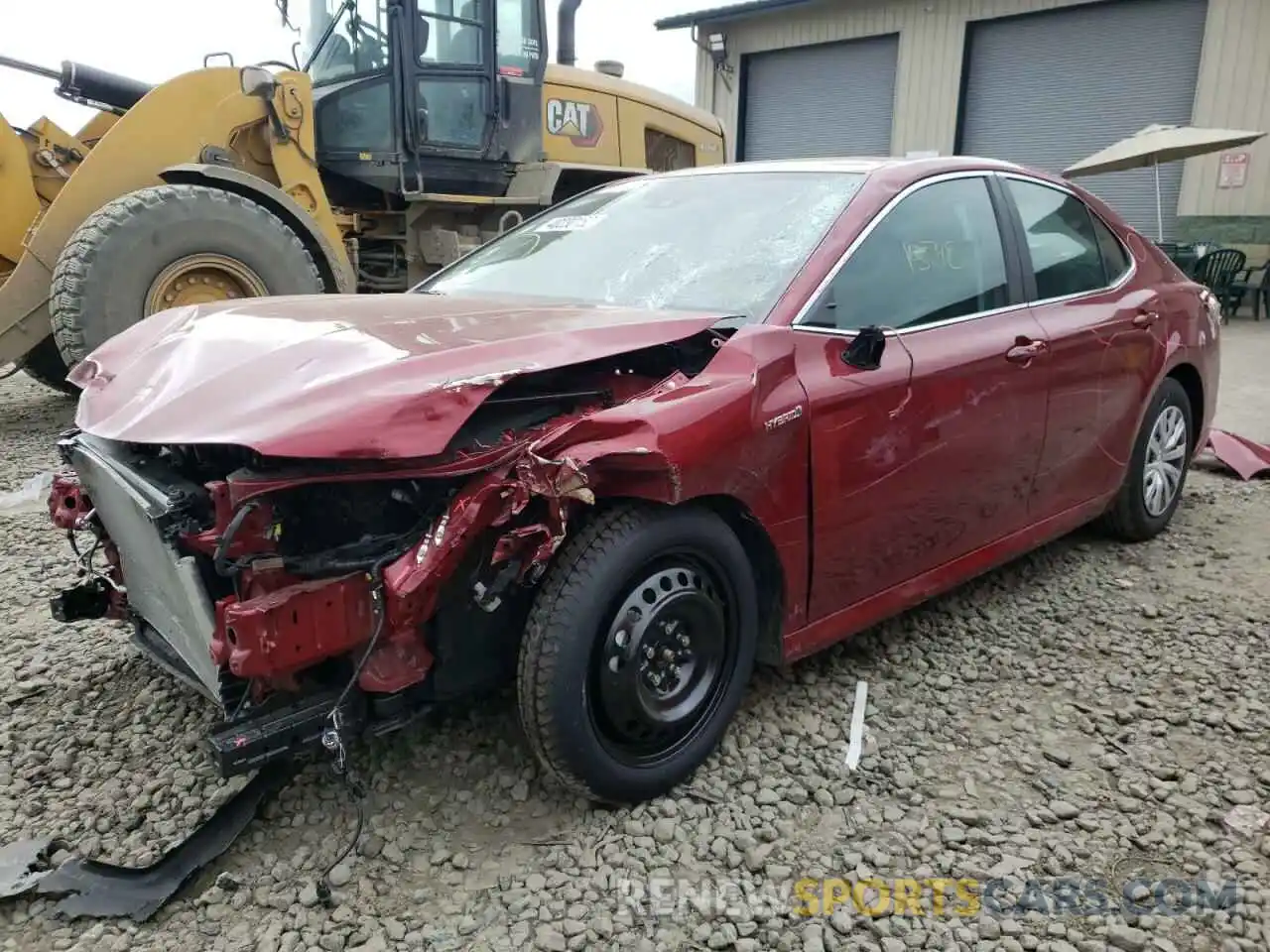 2 Photograph of a damaged car 4T1C31AK3LU522415 TOYOTA CAMRY 2020