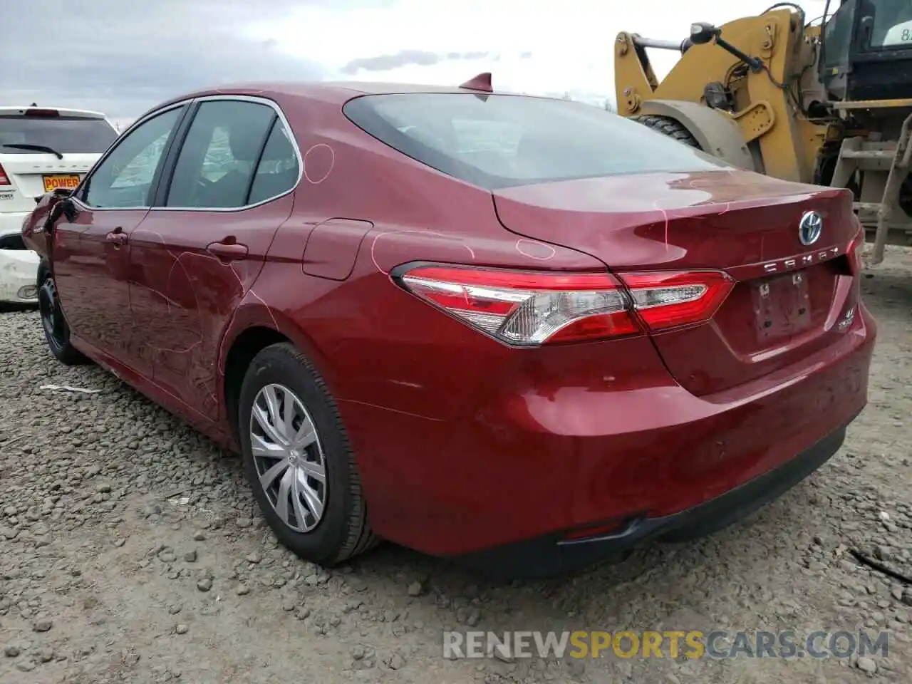 3 Photograph of a damaged car 4T1C31AK3LU522415 TOYOTA CAMRY 2020