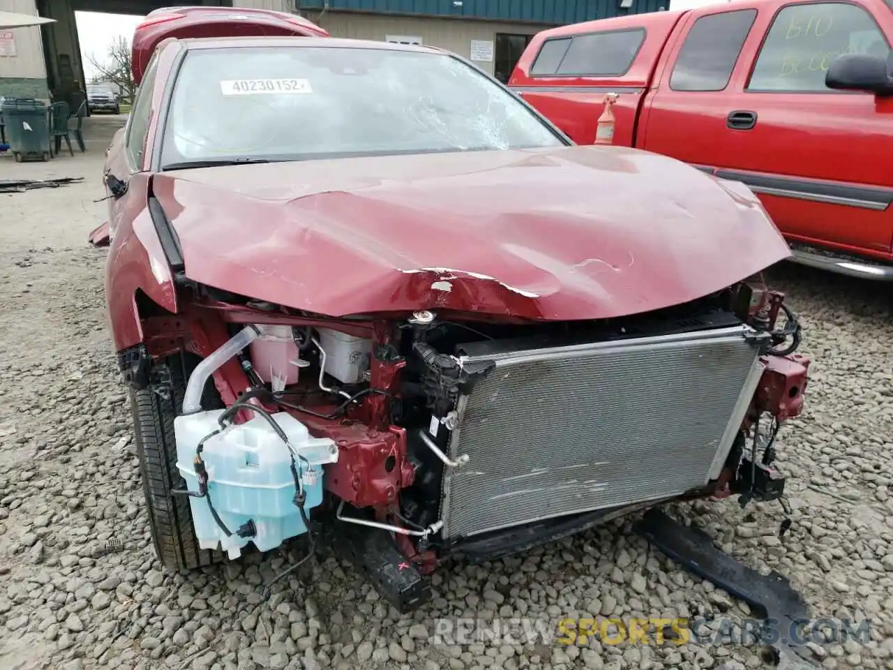 9 Photograph of a damaged car 4T1C31AK3LU522415 TOYOTA CAMRY 2020