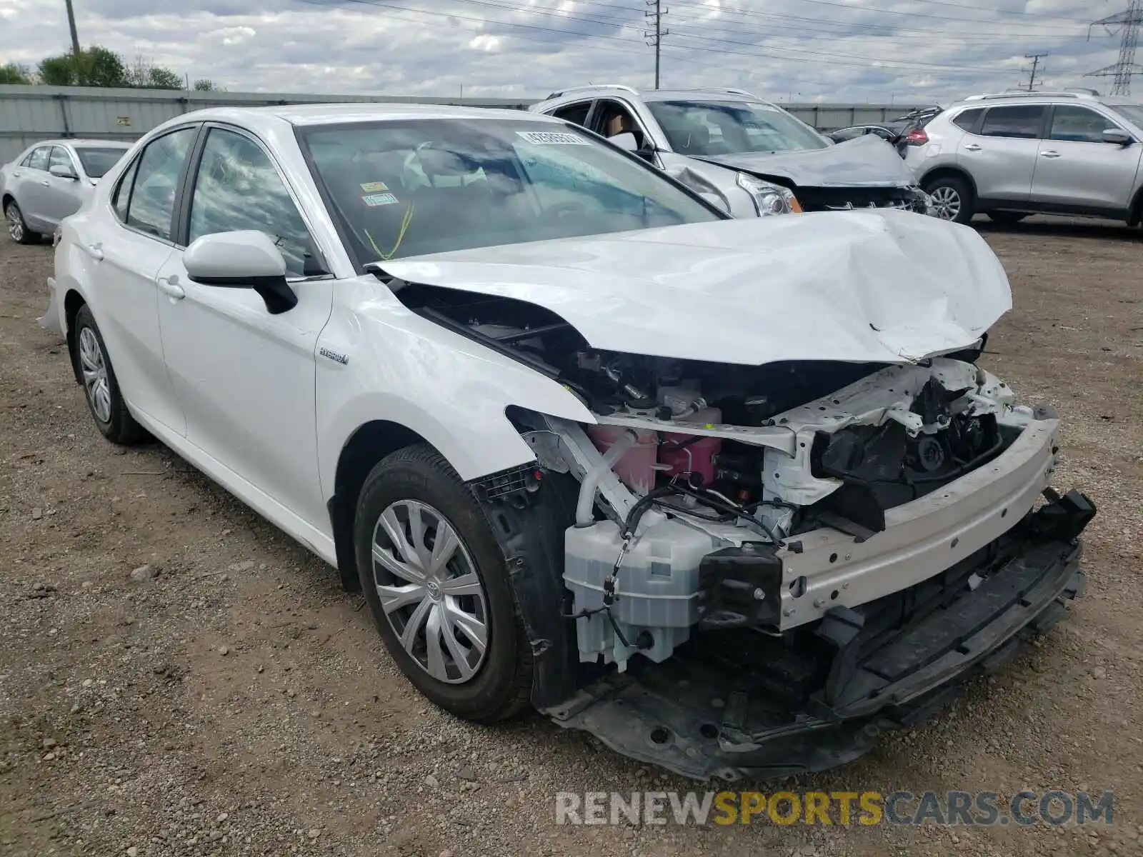 1 Photograph of a damaged car 4T1C31AK3LU522740 TOYOTA CAMRY 2020