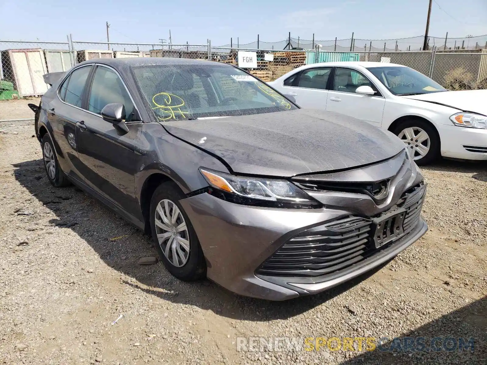 1 Photograph of a damaged car 4T1C31AK3LU522981 TOYOTA CAMRY 2020