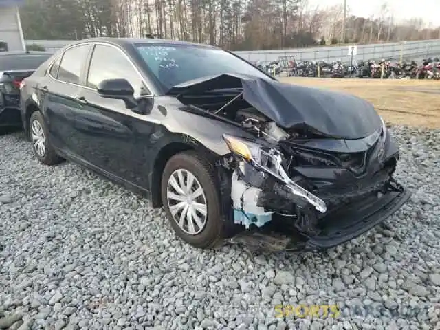 1 Photograph of a damaged car 4T1C31AK3LU531860 TOYOTA CAMRY 2020