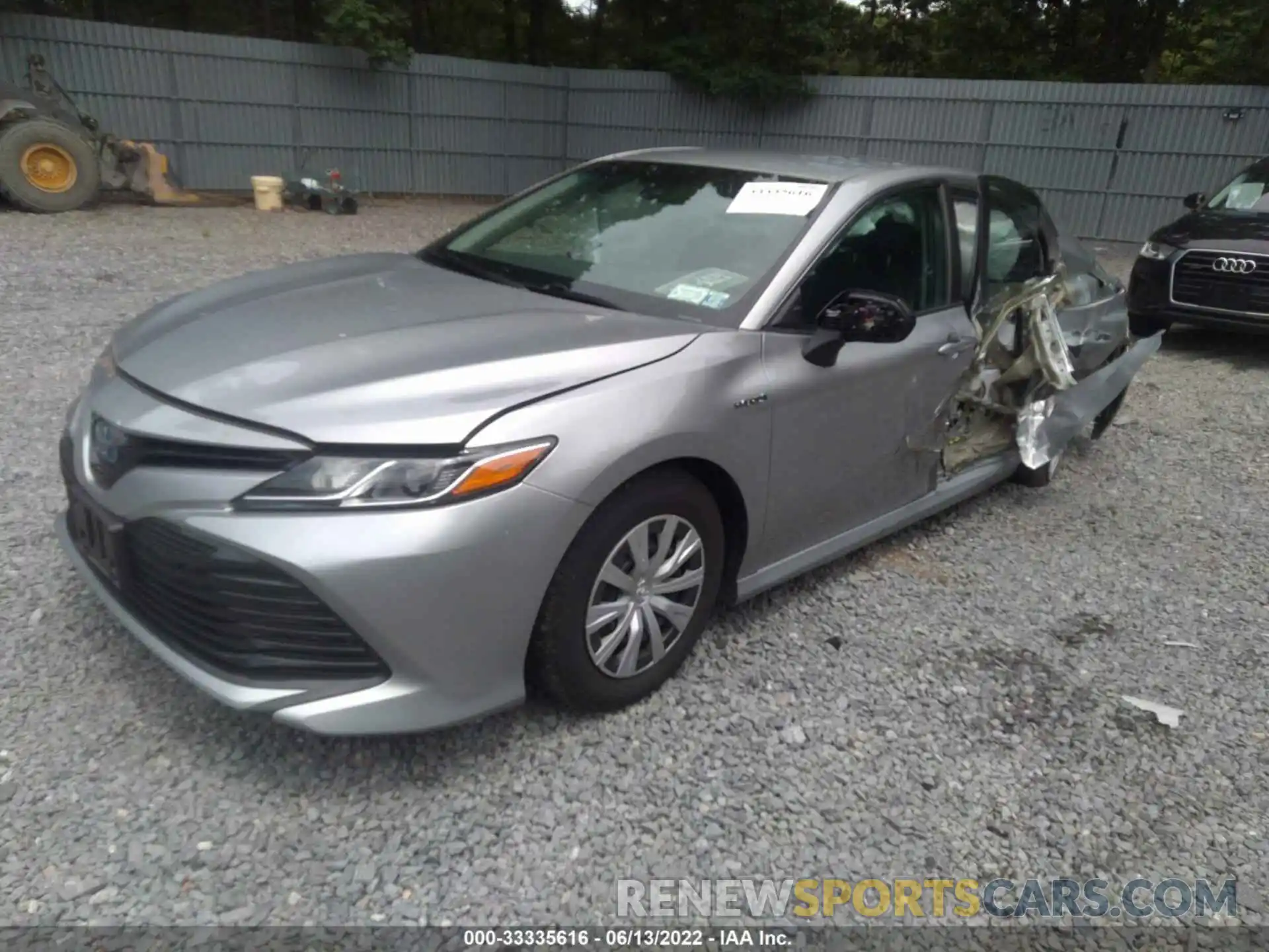 2 Photograph of a damaged car 4T1C31AK3LU534628 TOYOTA CAMRY 2020