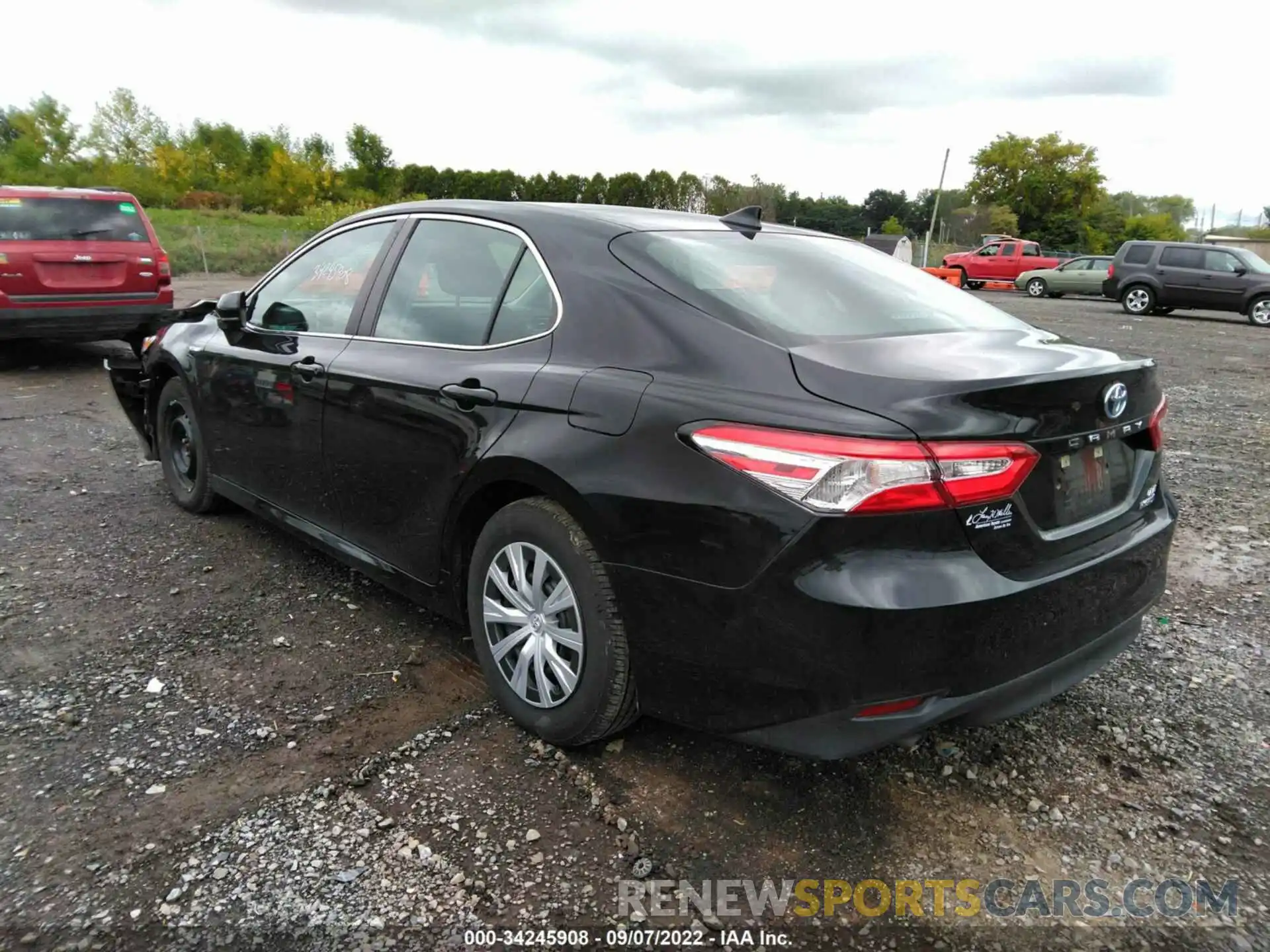 3 Photograph of a damaged car 4T1C31AK3LU537478 TOYOTA CAMRY 2020