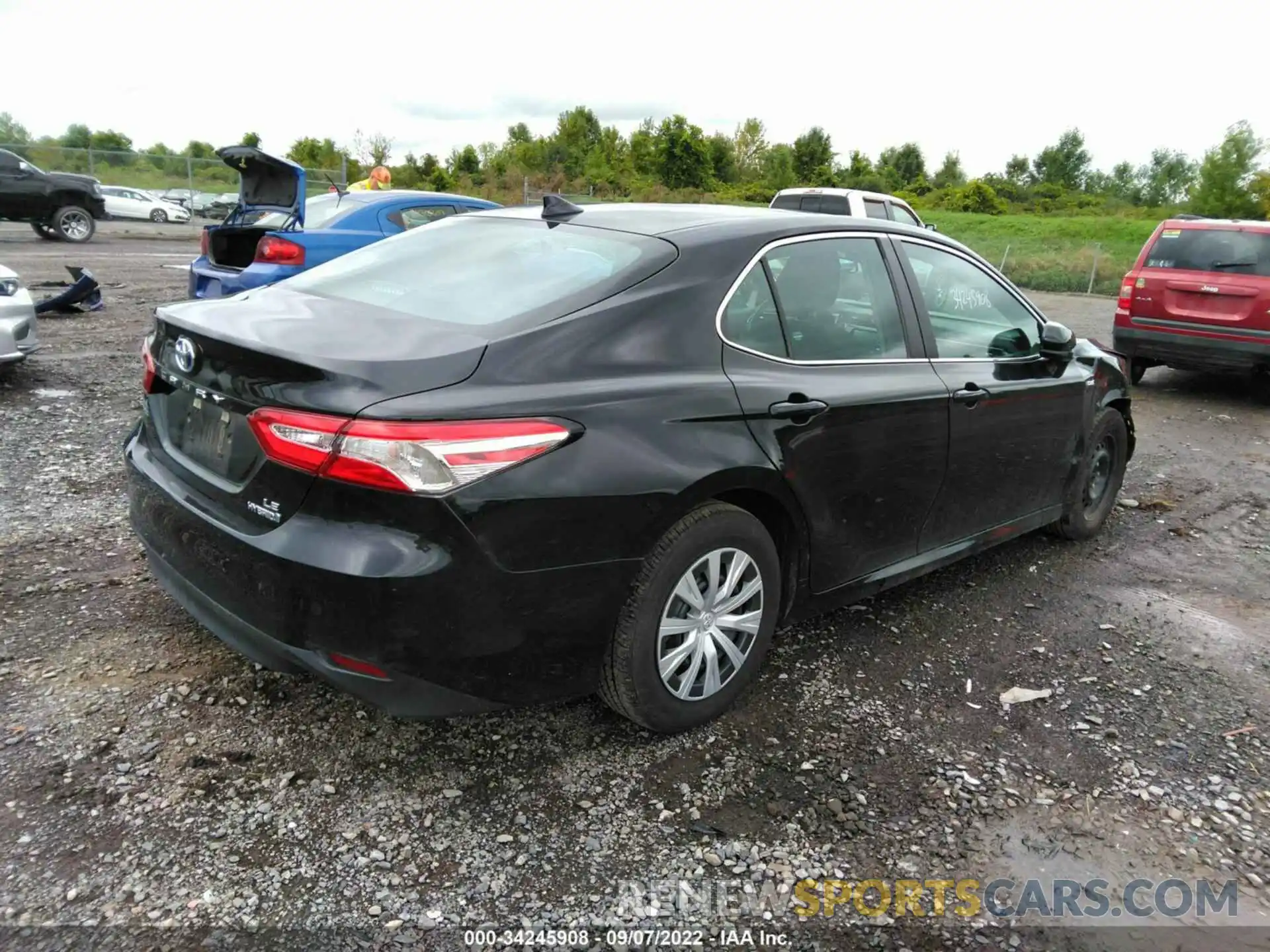 4 Photograph of a damaged car 4T1C31AK3LU537478 TOYOTA CAMRY 2020