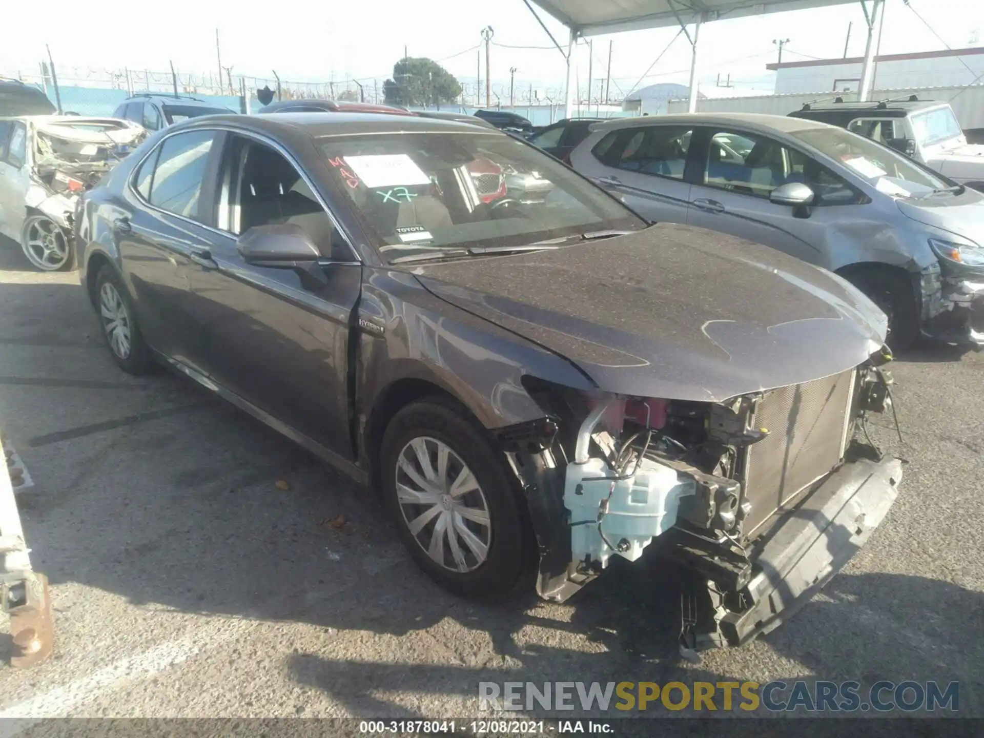 1 Photograph of a damaged car 4T1C31AK3LU539991 TOYOTA CAMRY 2020