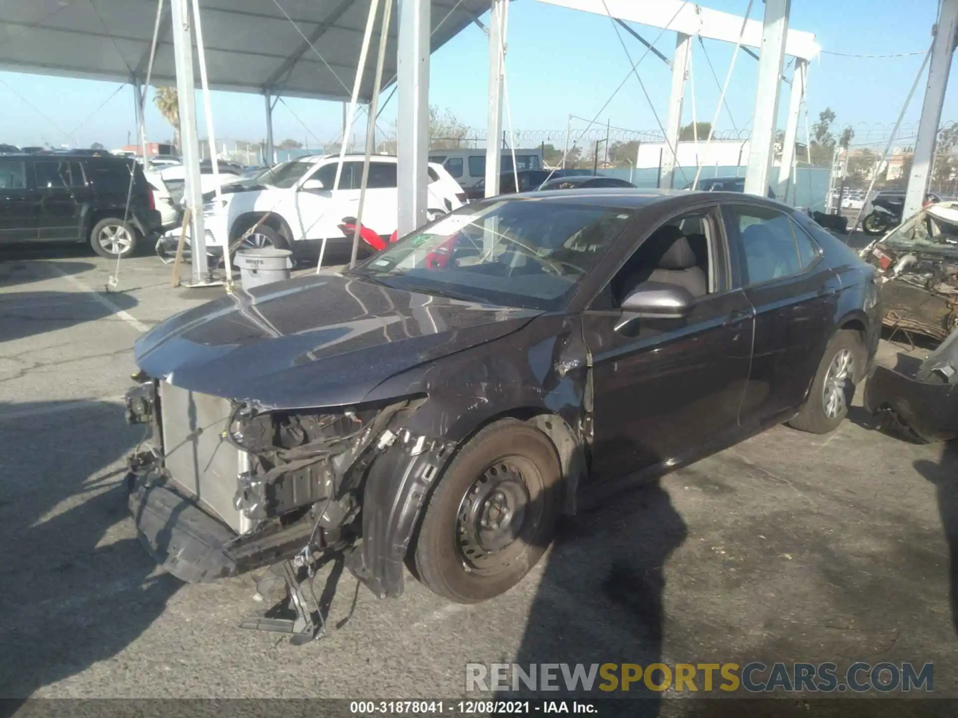 2 Photograph of a damaged car 4T1C31AK3LU539991 TOYOTA CAMRY 2020