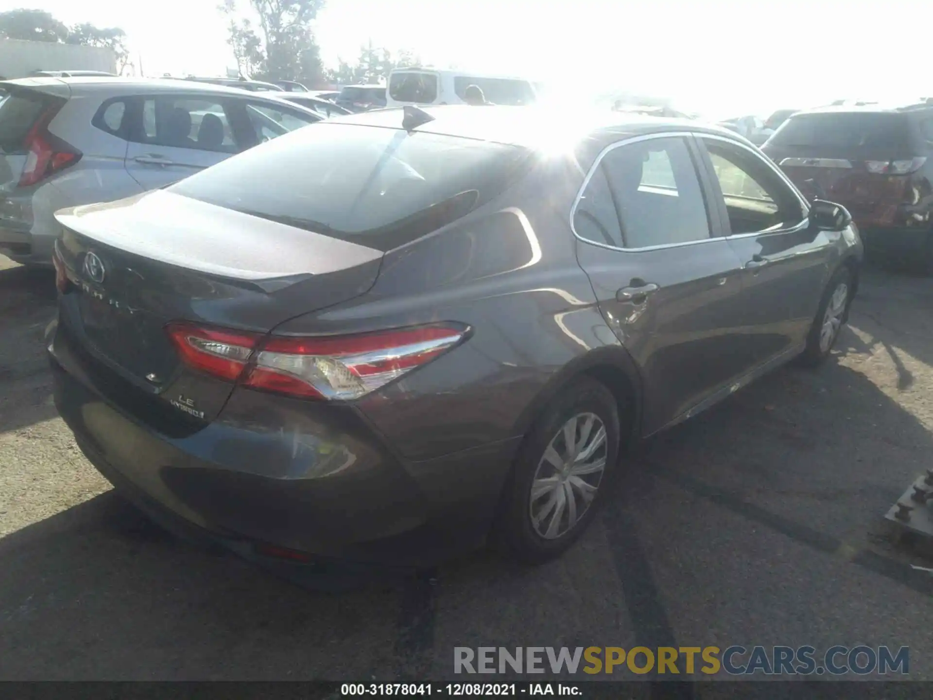 4 Photograph of a damaged car 4T1C31AK3LU539991 TOYOTA CAMRY 2020