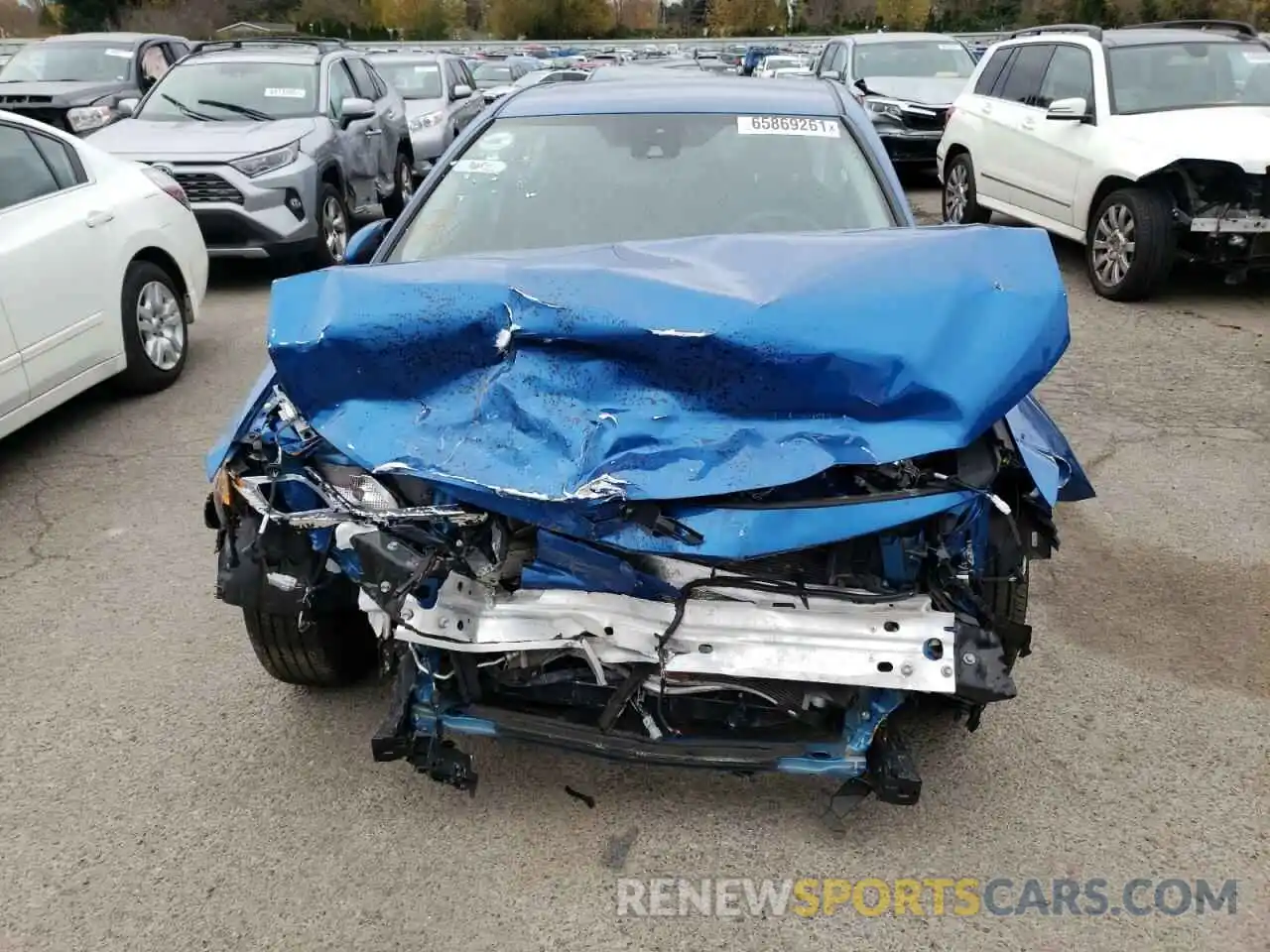 9 Photograph of a damaged car 4T1C31AK4LU015412 TOYOTA CAMRY 2020