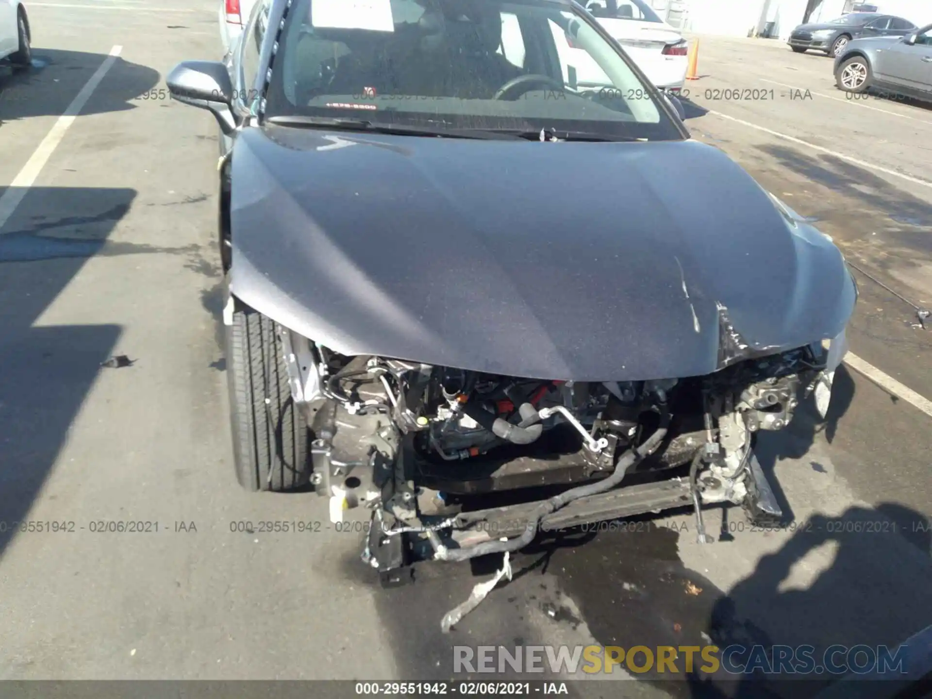 6 Photograph of a damaged car 4T1C31AK4LU019900 TOYOTA CAMRY 2020