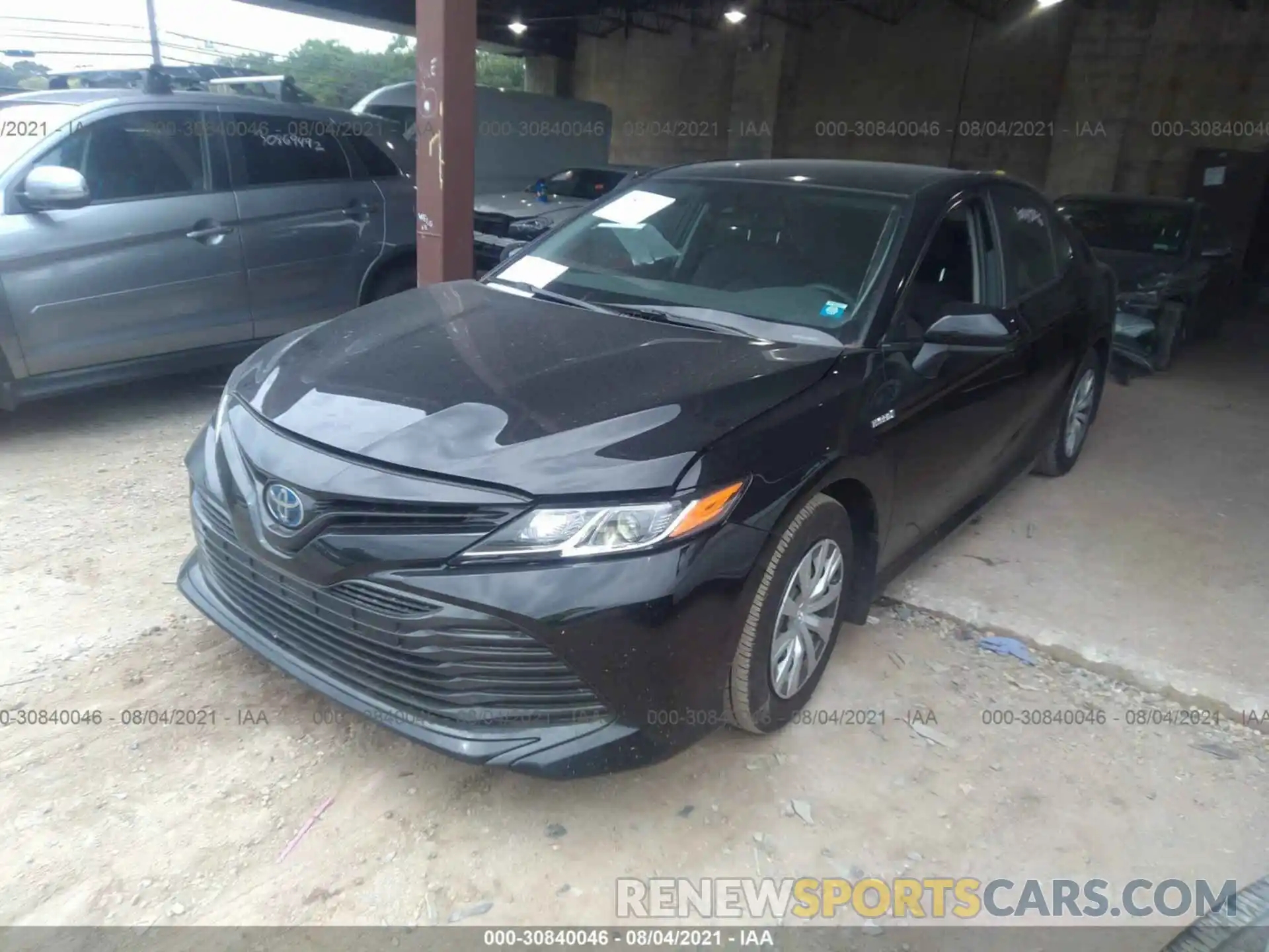 2 Photograph of a damaged car 4T1C31AK4LU529289 TOYOTA CAMRY 2020