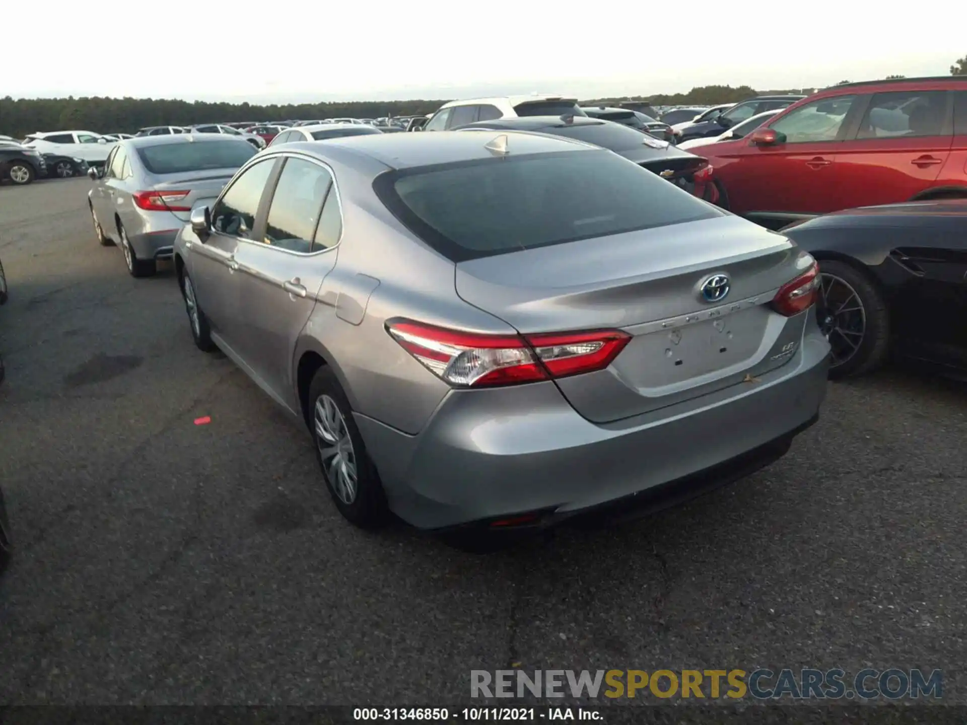 3 Photograph of a damaged car 4T1C31AK4LU534654 TOYOTA CAMRY 2020