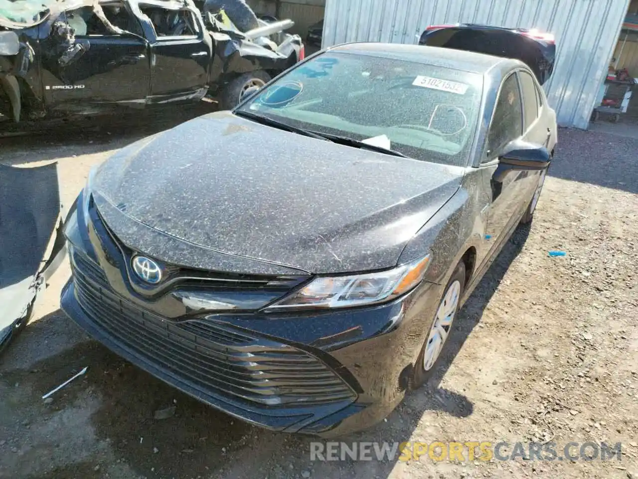 2 Photograph of a damaged car 4T1C31AK4LU534993 TOYOTA CAMRY 2020