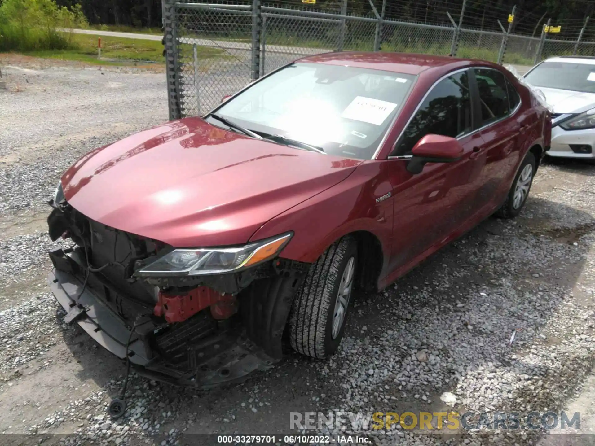 2 Photograph of a damaged car 4T1C31AK4LU542107 TOYOTA CAMRY 2020