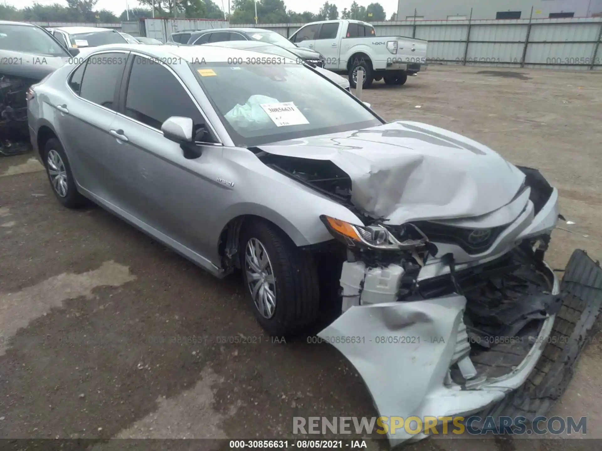 1 Photograph of a damaged car 4T1C31AK5LU012065 TOYOTA CAMRY 2020