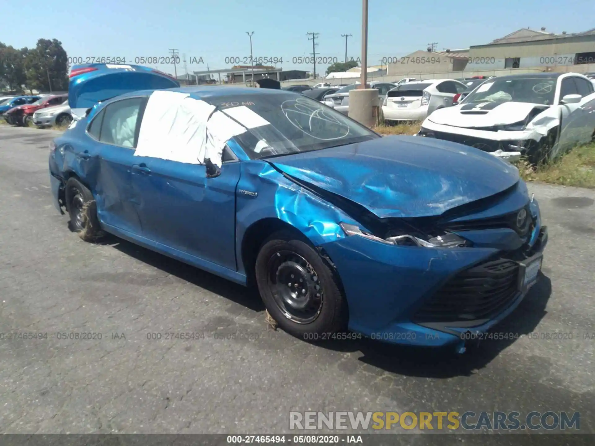 1 Photograph of a damaged car 4T1C31AK5LU012311 TOYOTA CAMRY 2020