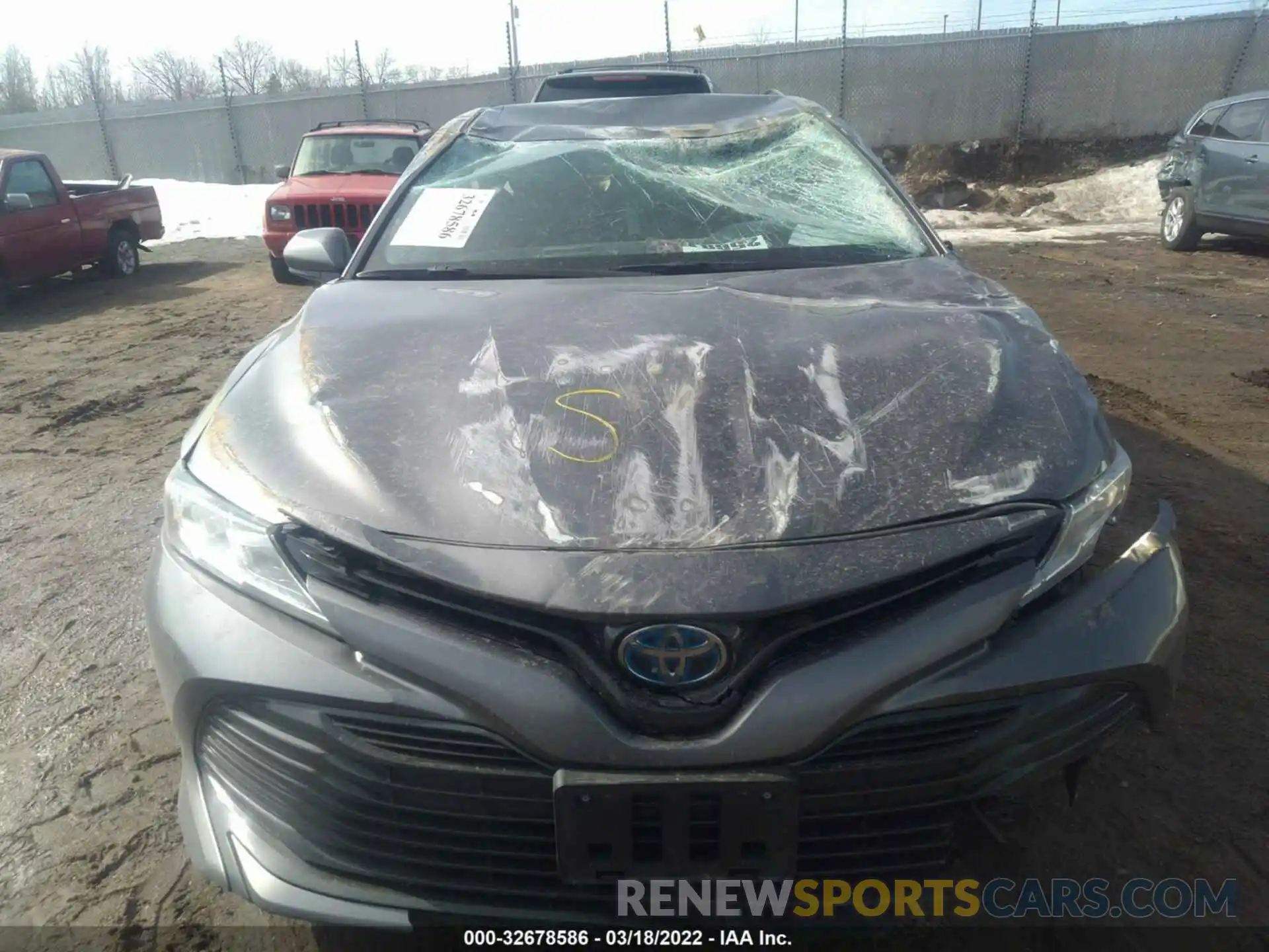 6 Photograph of a damaged car 4T1C31AK5LU519189 TOYOTA CAMRY 2020