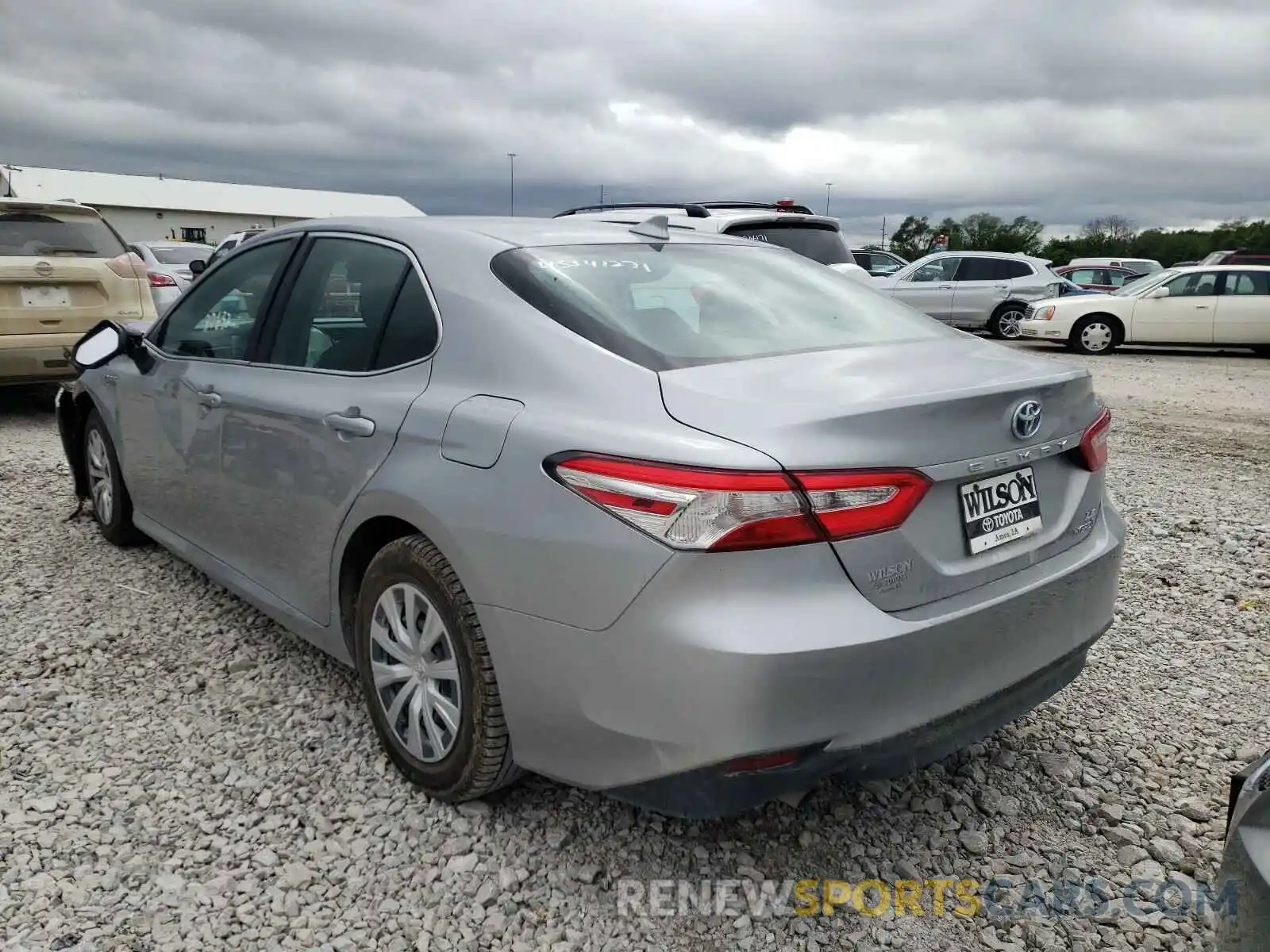 3 Photograph of a damaged car 4T1C31AK5LU523601 TOYOTA CAMRY 2020