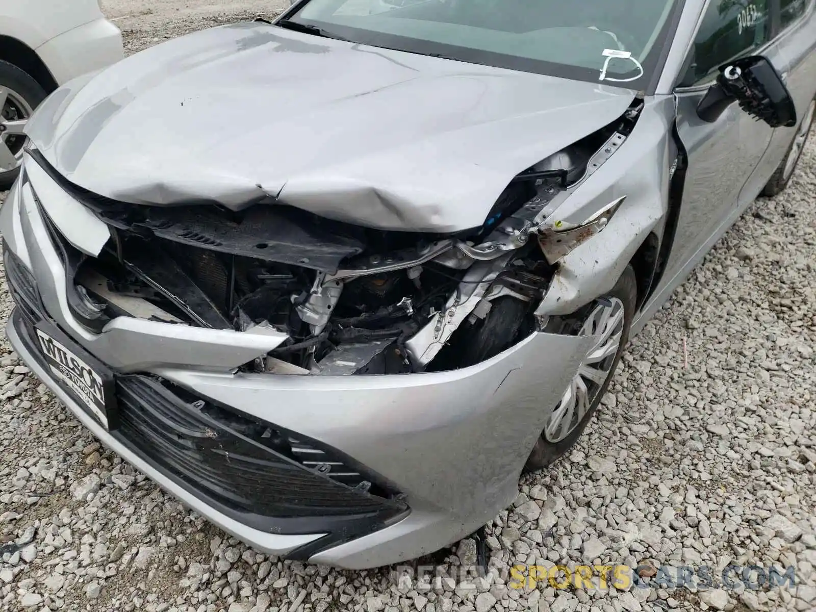 9 Photograph of a damaged car 4T1C31AK5LU523601 TOYOTA CAMRY 2020