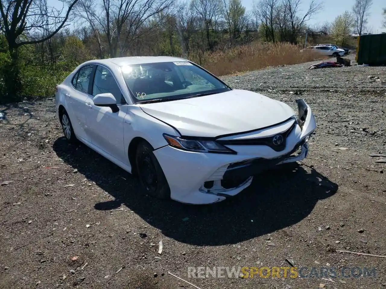 1 Photograph of a damaged car 4T1C31AK5LU535909 TOYOTA CAMRY 2020