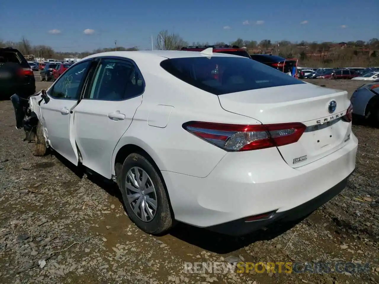 3 Photograph of a damaged car 4T1C31AK5LU535909 TOYOTA CAMRY 2020