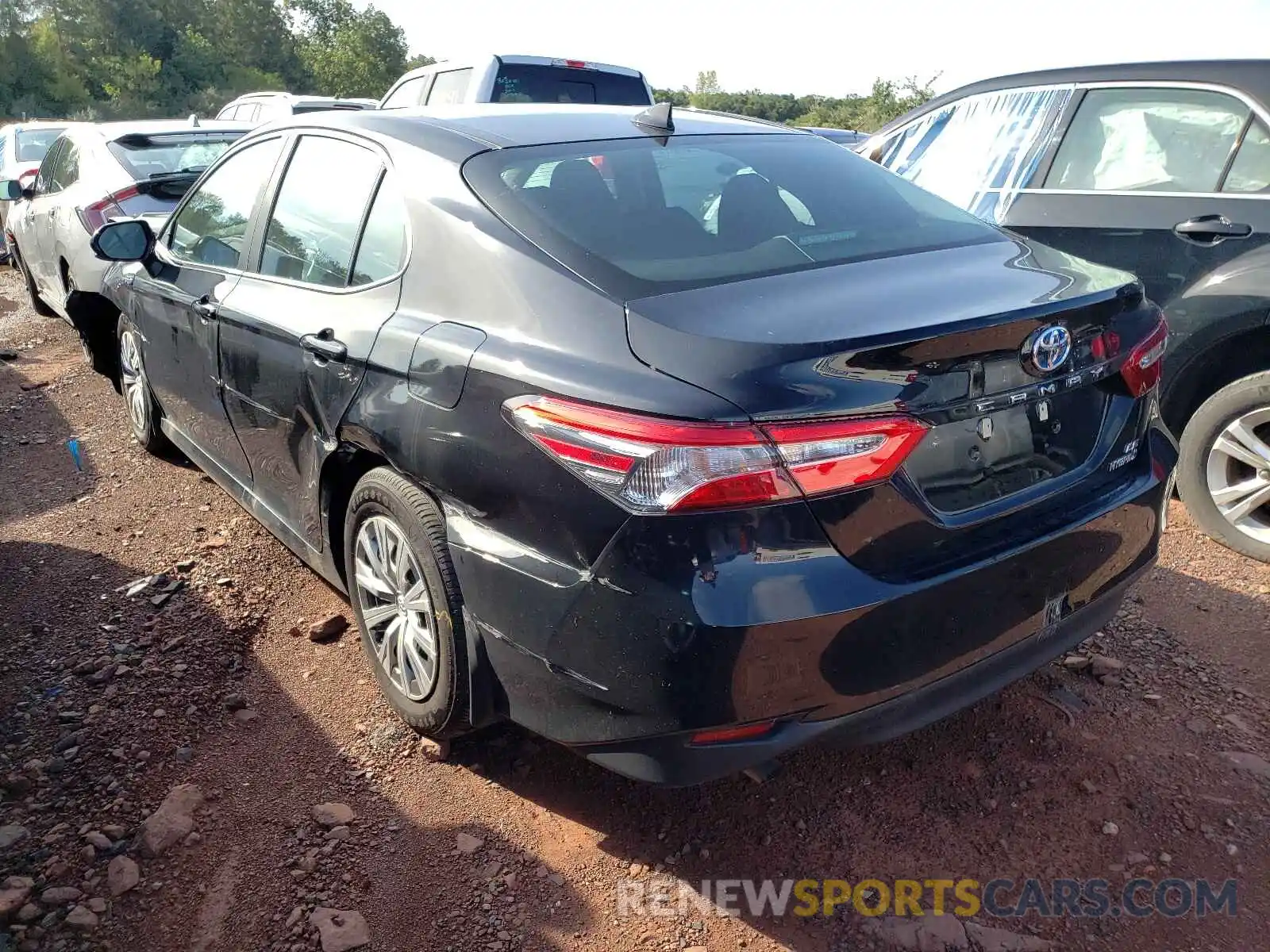 3 Photograph of a damaged car 4T1C31AK5LU536574 TOYOTA CAMRY 2020