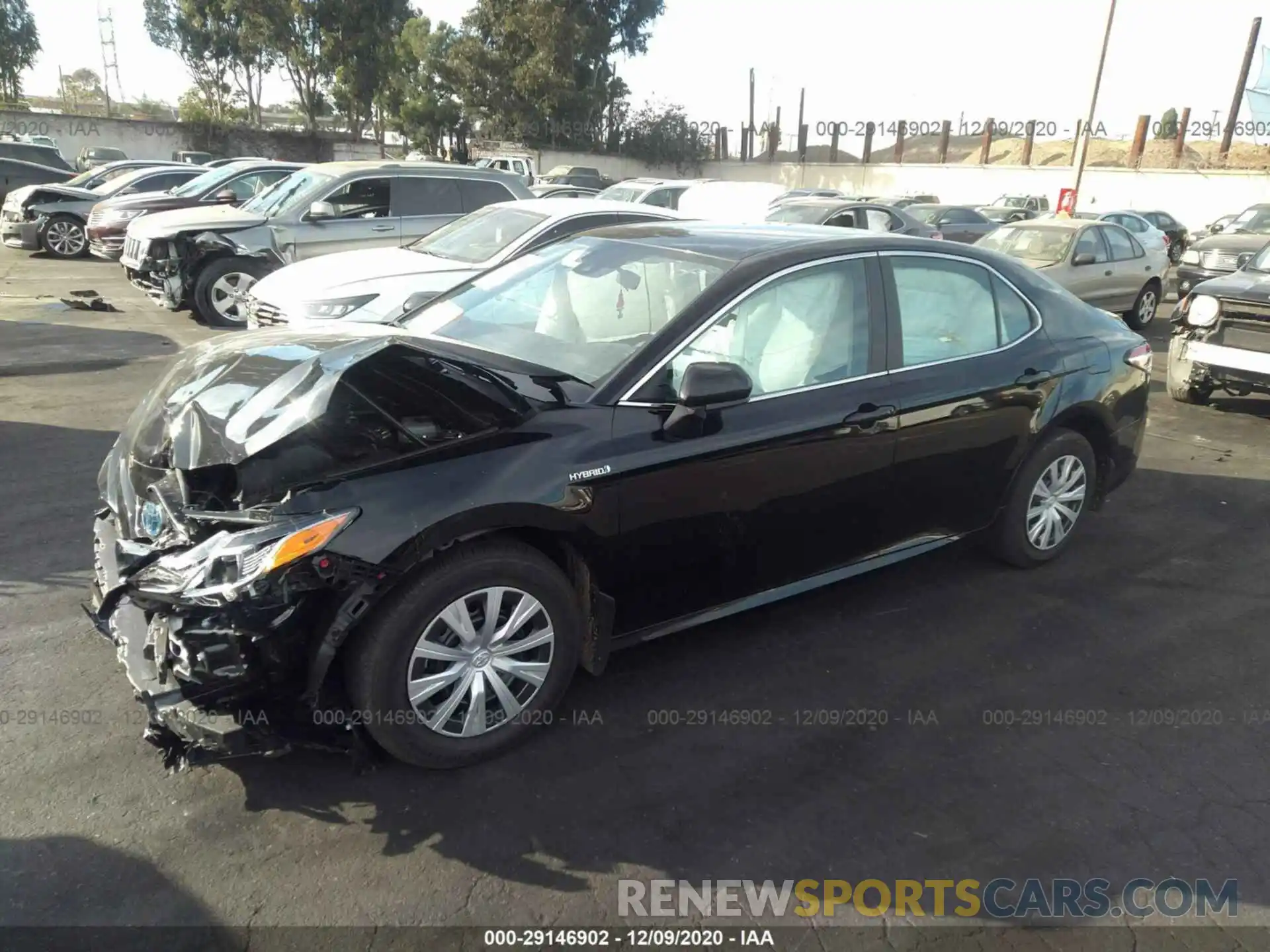 2 Photograph of a damaged car 4T1C31AK5LU537790 TOYOTA CAMRY 2020