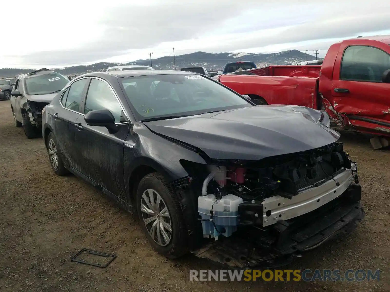 1 Photograph of a damaged car 4T1C31AK5LU538728 TOYOTA CAMRY 2020