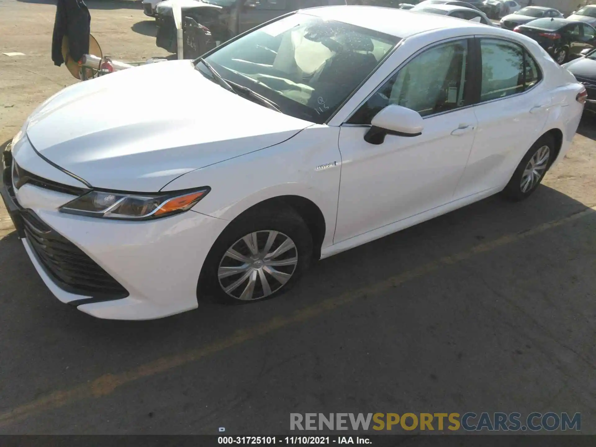 2 Photograph of a damaged car 4T1C31AK5LU545968 TOYOTA CAMRY 2020